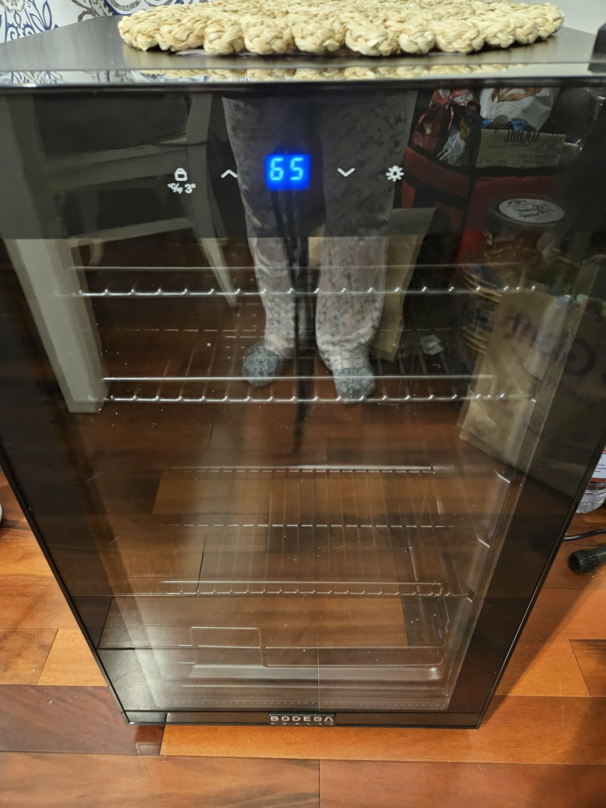 BODEGACOOLER Commercial Freezer Upright, 2 Door Standing Display Freezer With Glass Door, 36 Cu.Ft Large Capacity, -15℉-5℉ Temperature Range, Auto Defrost, For Ice Cream, Frozen Foods customer photo 2