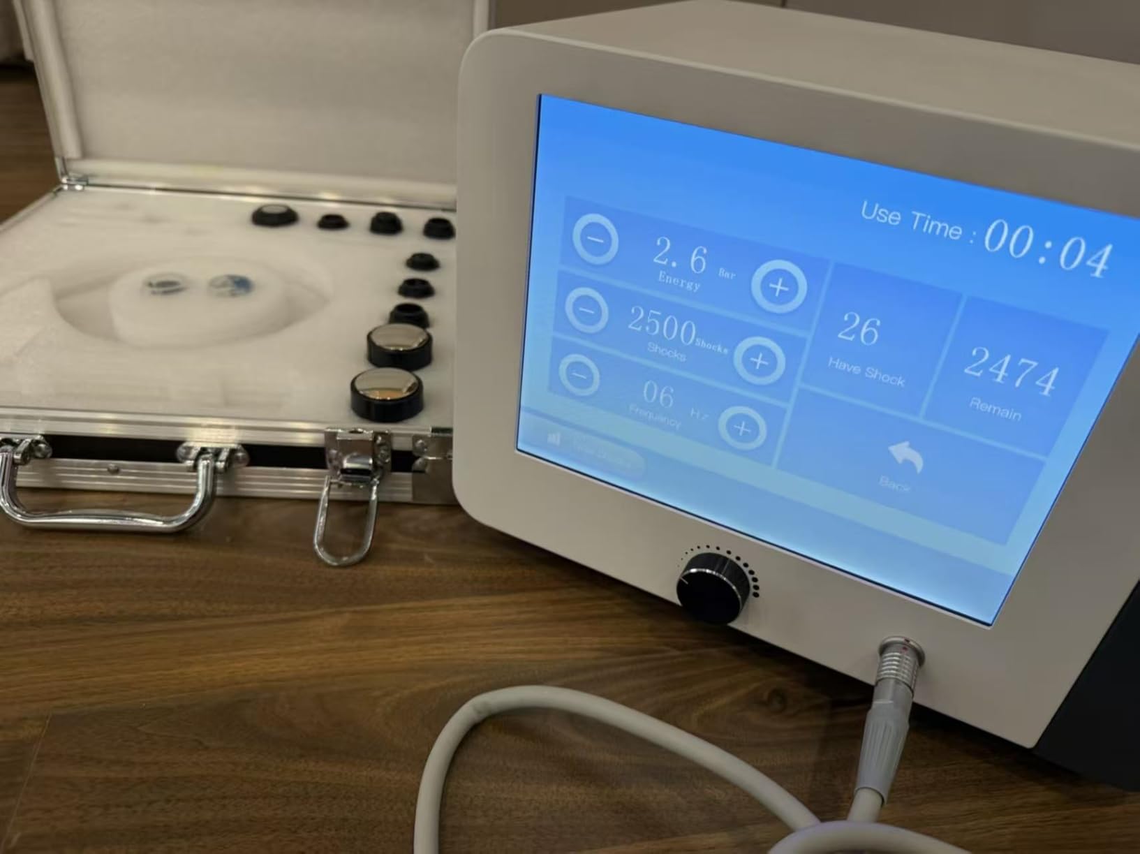 Shockwave Therapy Machine, FSA/HSA Eligible Extracorporeal Shock Wave Therapy Device for Pain Relief, Muscle and Bone Tissue Regeneration, Home & Clinical Use customer photo 1