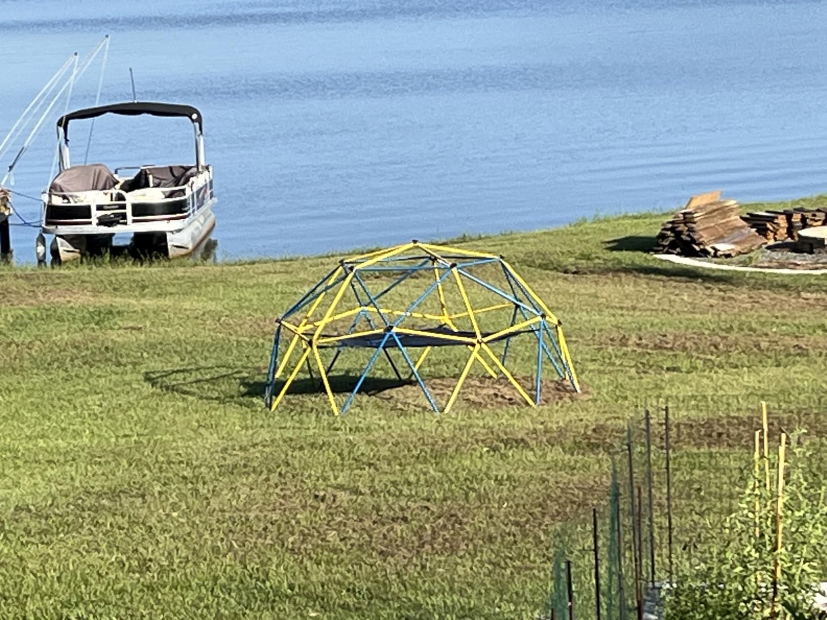 6.5 FT Tall Climbing Dome with Hammock for Kids 3-12 Outdoor | ASTM-certified Large Jungle Gym Dome Climber, 950lbs Total Capacity, Weather-resistant Steel, Patent-pending Backyard Playset customer photo 2