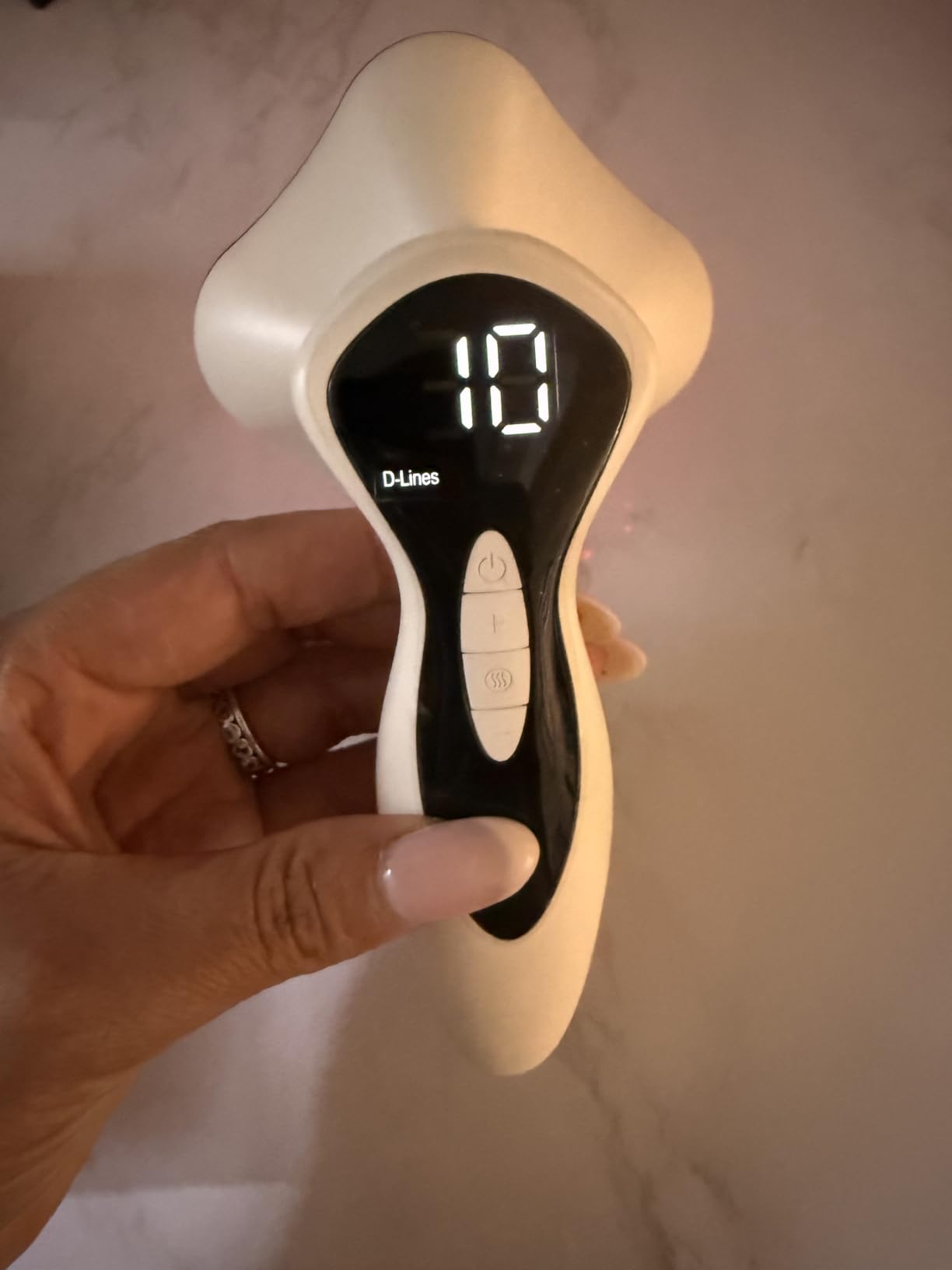 Body Sculpting Machine - Cellulite Massager Tool with Heating Skin Tightening for Home Use, Cellulite Remover for Belly, Legs, Belly, Arms, Buttocks, Wireless & Lightweight customer photo 1