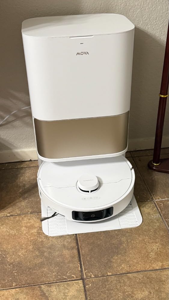 Mova P10 Pro Ultra Gen 2 Robot Vacuum and Mop, 26000Pa Suction, 212 F Hot Water Auto Mop Washing, 1-Hour Hot Air Drying, Extendable Mop, All-in-One Dock, Triple Anti-Tangle System customer photo 1