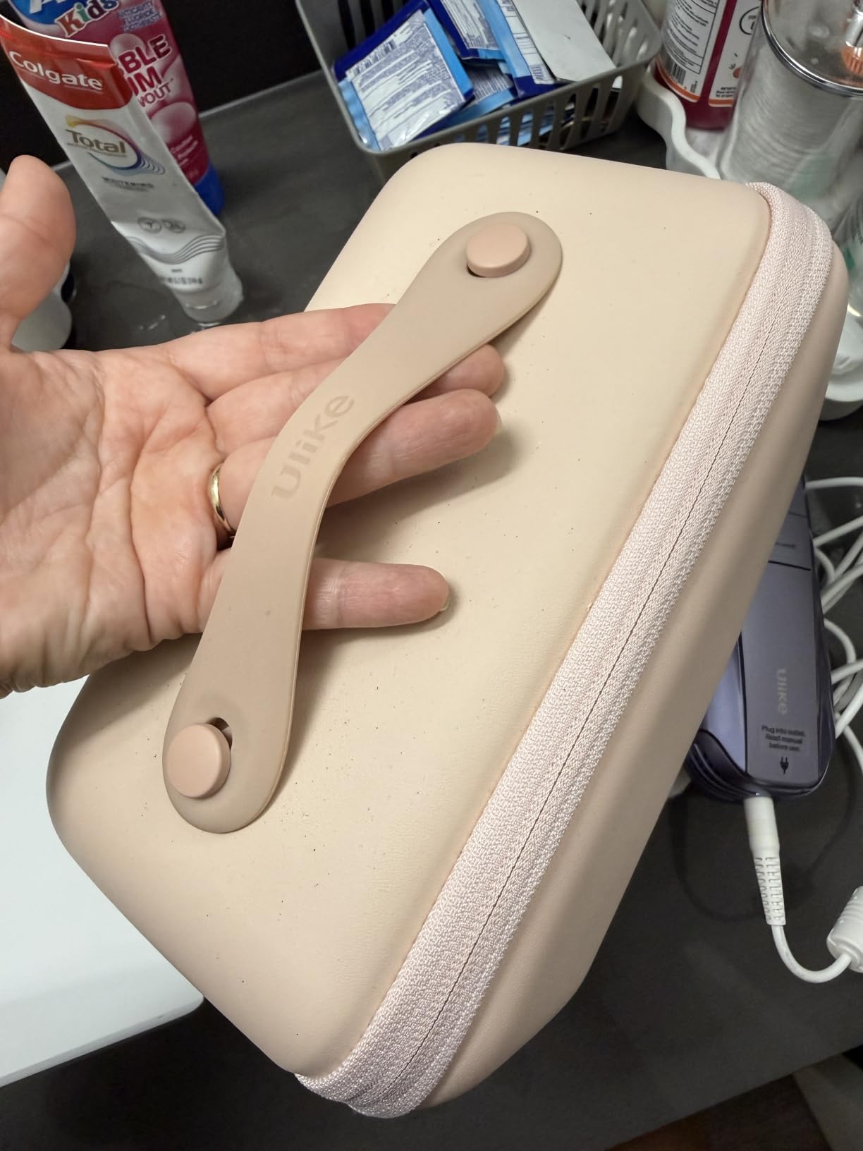 Ulike Laser Hair Removal Air 10 Deluxe Version IPL for Women and Men with Ice-Cooling Technology, Nearly Painless and Permanent Hair Reduction, at Home Hair Removal in 10mins with Skin Sensor customer photo 1