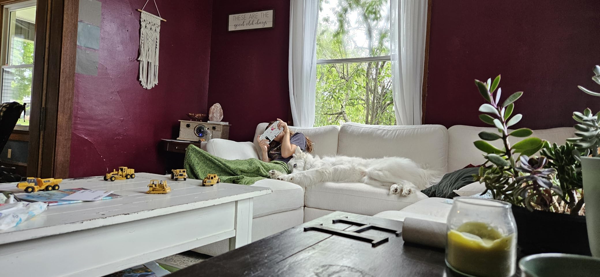 Oversized Cloud Couch 8 Seater U Shaped Modular Sectional Sofa Beige | Modern Chenille Wide Deep Seat Couch with Ottoman, Comfy Luxury Couches for Living Room, Bedroom, Apartment, No Tool Assembly customer photo 2