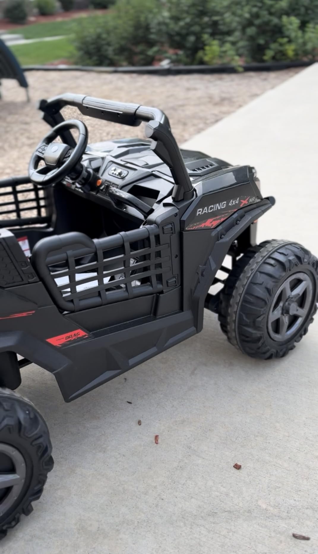 JOYRACER 24V Ride on Car for Big Kids, 4x4 Off-Road UTV w/800W Powerful Motors, Remote Control, 5 Mph Max Speed, Bluetooth, MP3, Lights, 20