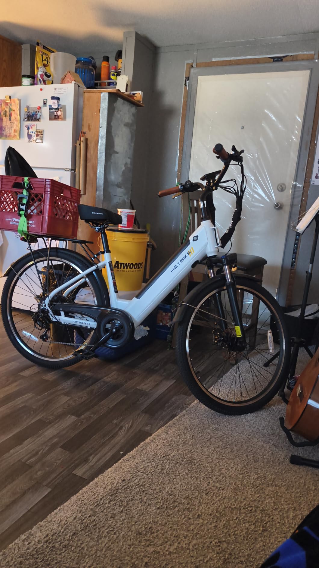 Heybike Cityscape 2.0 Electric Bike for Adults with Peak 1200W Motor, 468Wh Removable Battery, 50Miles 26