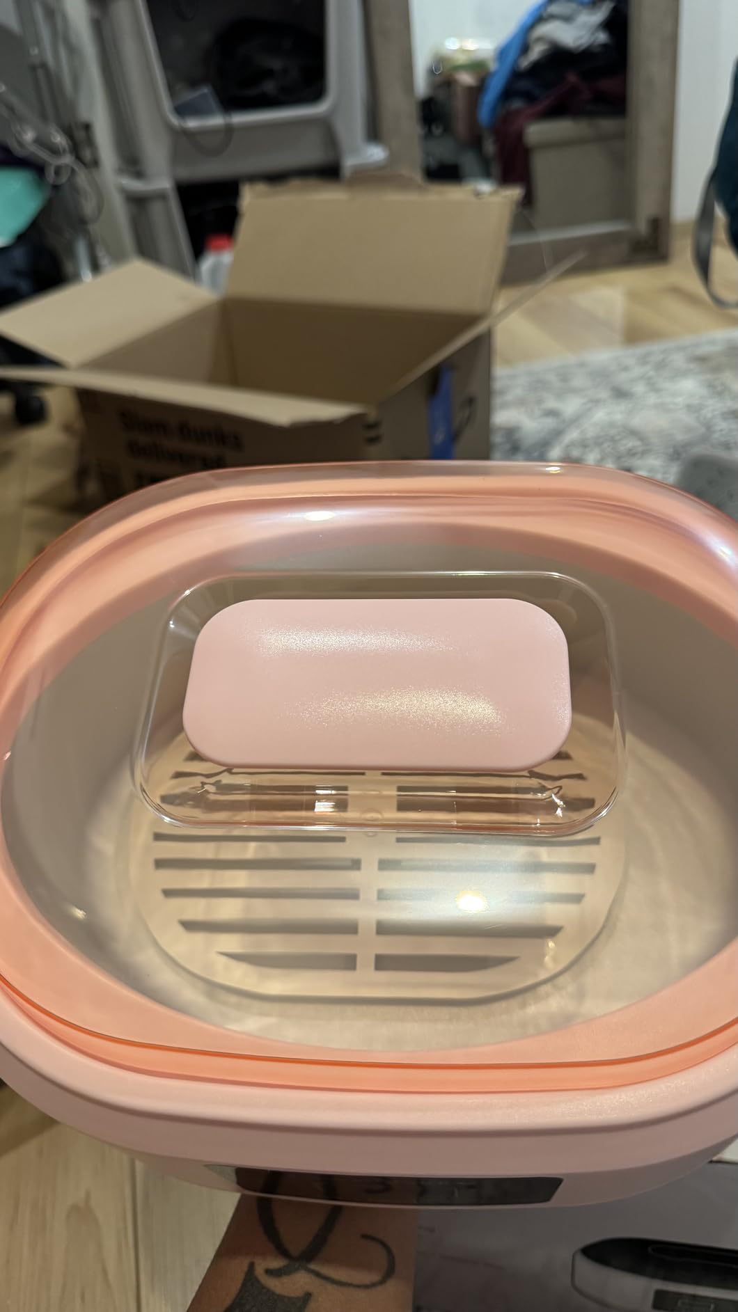 EASYINBEAUTY Paraffin Wax Machine for Hand and Feet with Paraffin Wax Kit | 3000ml Hand Wax Paraffin Machine for Arthritis, Paraffin Wax Warmer with 6 Packs Rose Wax, Paraffin Bath for Smooth Skin customer photo 1