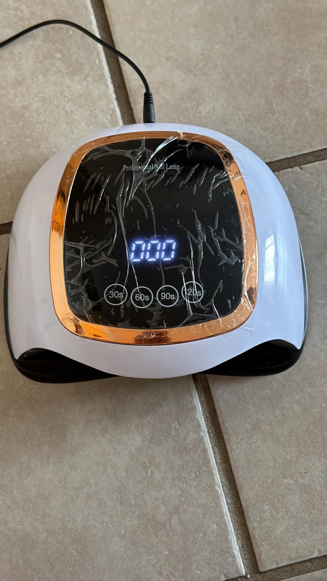 UV Nail Lamp, 180W LED Nail Dryer for Gel Polish, Touch Screen, 42 Beads | Auto Sensor Curing Light with LCD Display and 4 Timer Settings, Fast, Even Curing for Salon Use and Home DIY Manicure customer photo 1