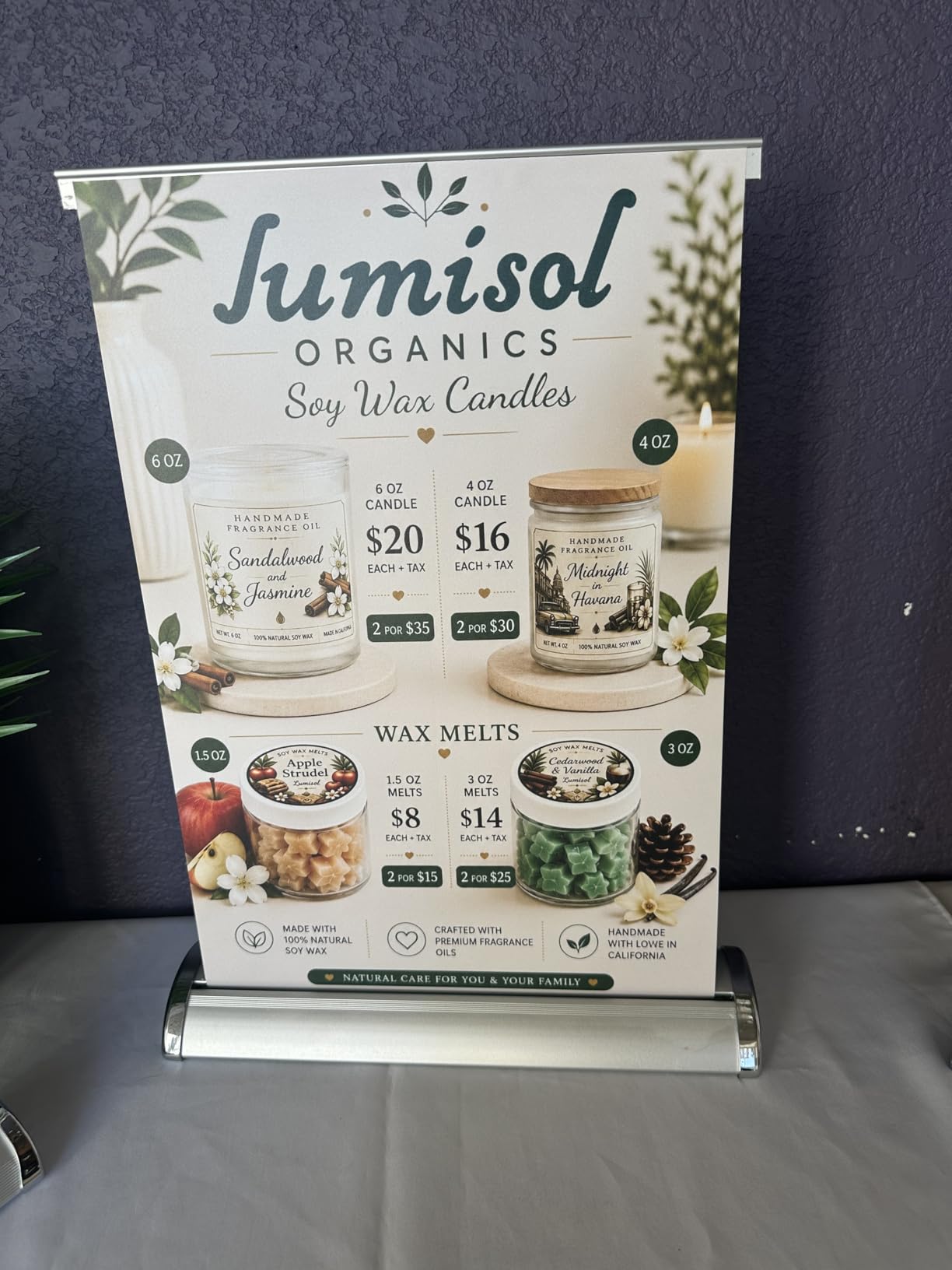 Custom Retractable Banner Stand, Roll Up Banner with Your Logo/Text, Personalized Pull Up Display for Business, Trade Shows, Events - 33x81 / 36x92 / 24x81 / 23x66 / Tabletop customer photo 2