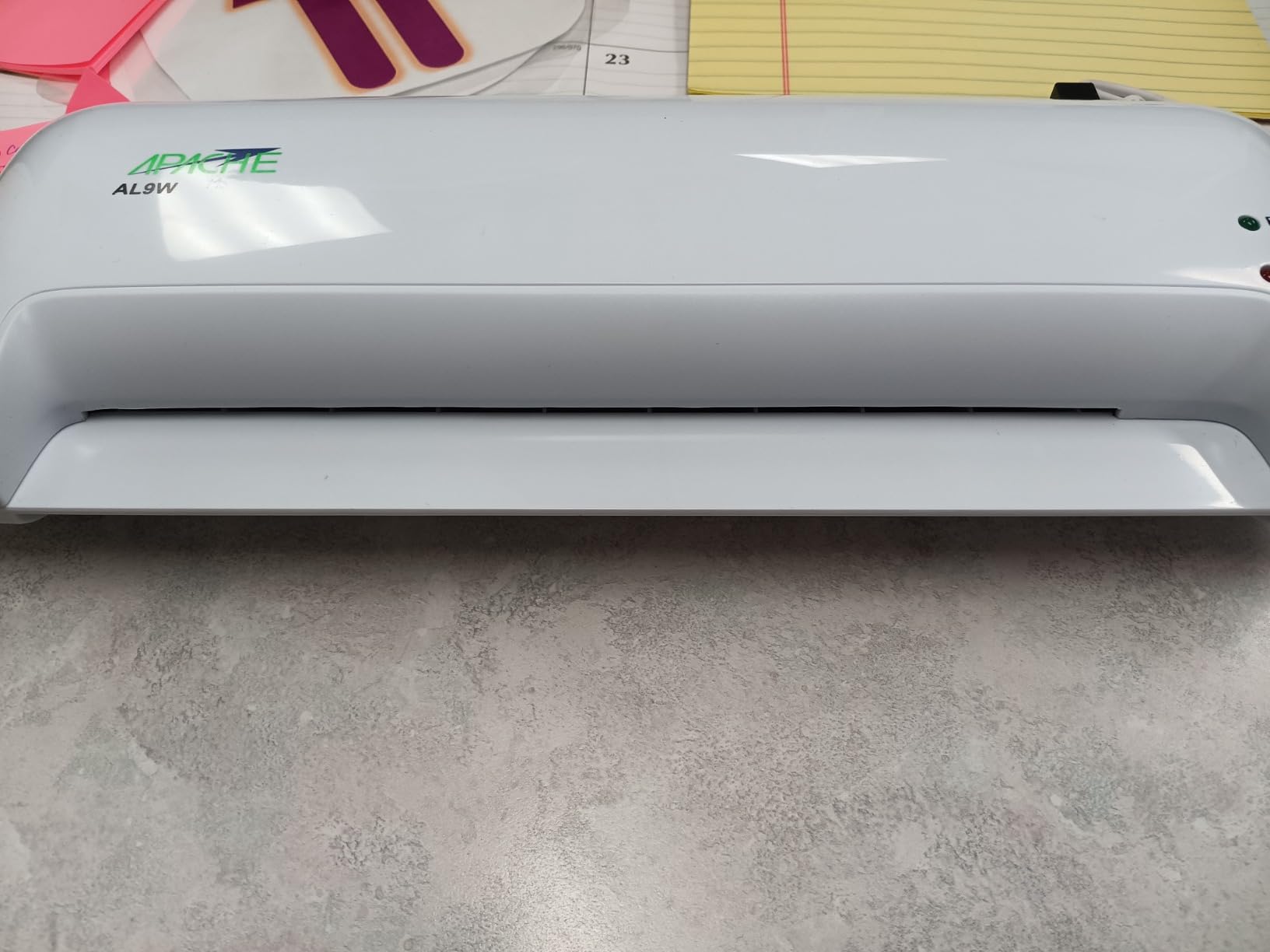 Apache Professional Laminator, Thermal Pouch, 18.5 Inch Max Width, 1.5-20 Mil, True Anti-Jam Technology, School & Office Lamination Machine, Variable Temperature, Fast Output, Robust Design customer photo 1