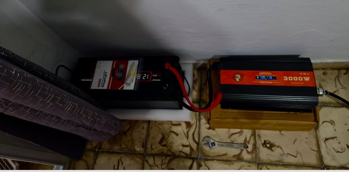 12V 150Ah LiFePO4 Lithium Battery 15000+ Deep Cycle | Built in 100A BMS, IP65 Waterproof 1920Wh for Solar System, RV Camper, Home Backup Power, Marine, Off-Grid Applications customer photo 2