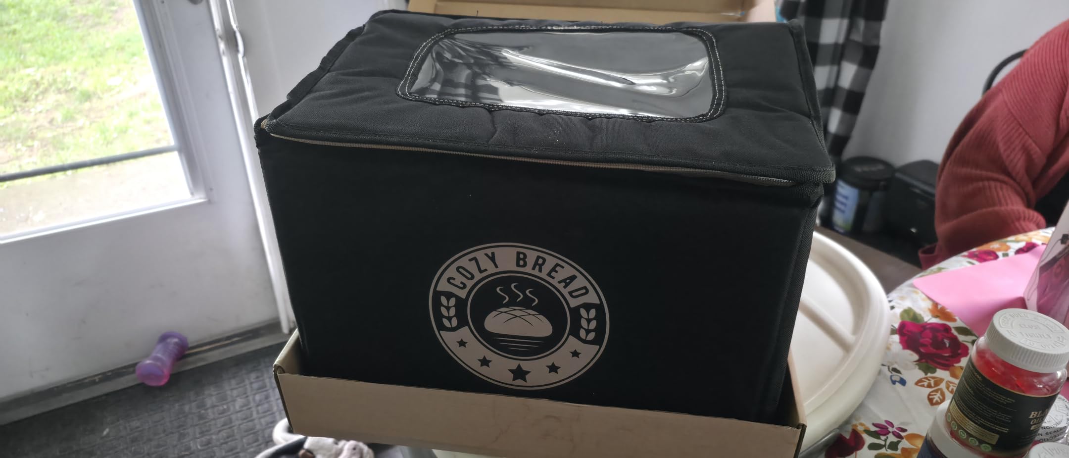 Cozy Bread® Proofer | Sourdough Proofing Box with Thermostat Control, Collapsible Bread Proofer for Dough Fermentation | USA Brand customer photo 1