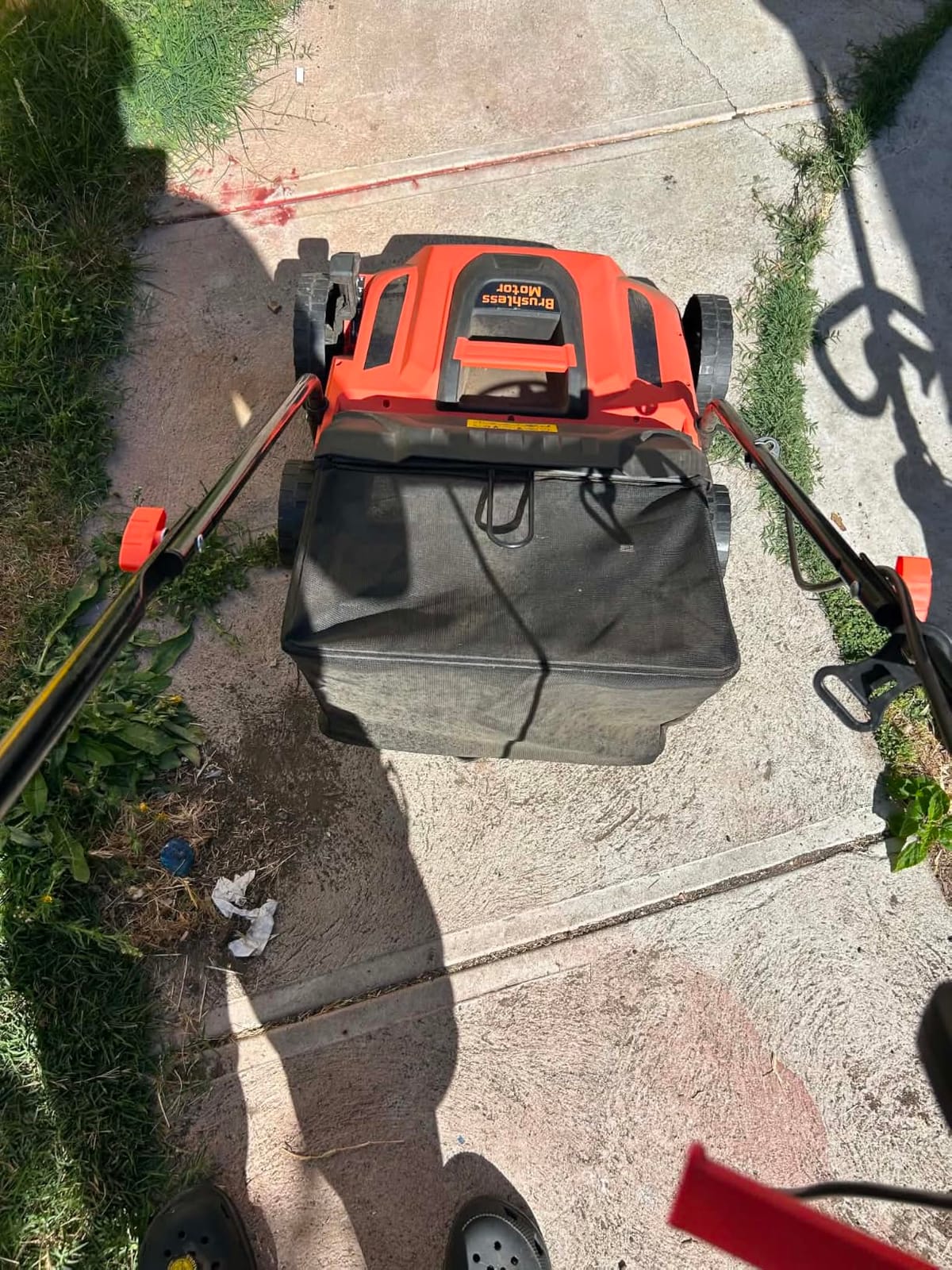 TIECTOWN 14-Inch 13.5 Amp 2-in-1 Electric Dethatcher and Scarifier with 11.5-Gallon Collection Bag, Lawn Dethatcher with 5-Position Depth Adjustment, Blade Replacement Without Tool - Green customer photo 2
