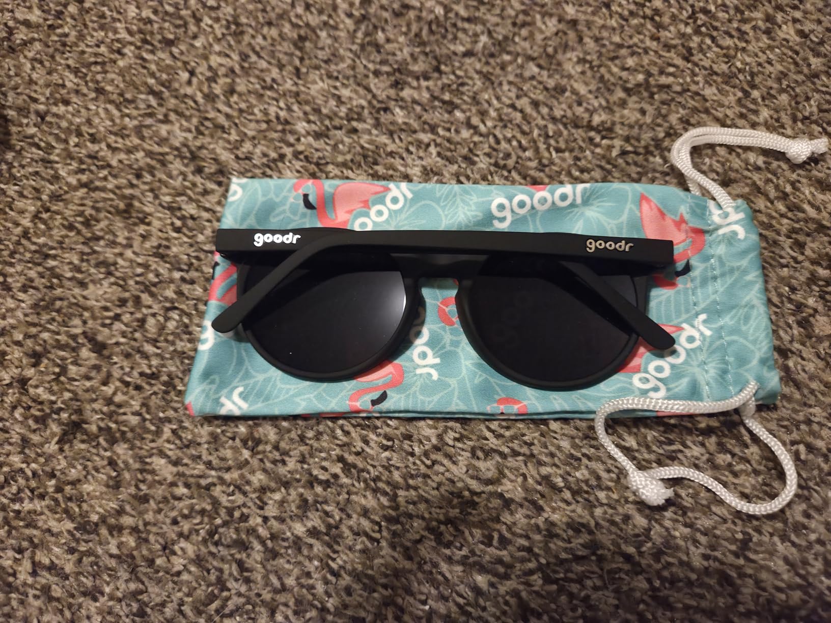 goodr Circle G Polarized Sunglasses Women | Small/Medium Fit, UV400, Non-Reflective Lenses, No Slip, Multi Colors customer photo 1