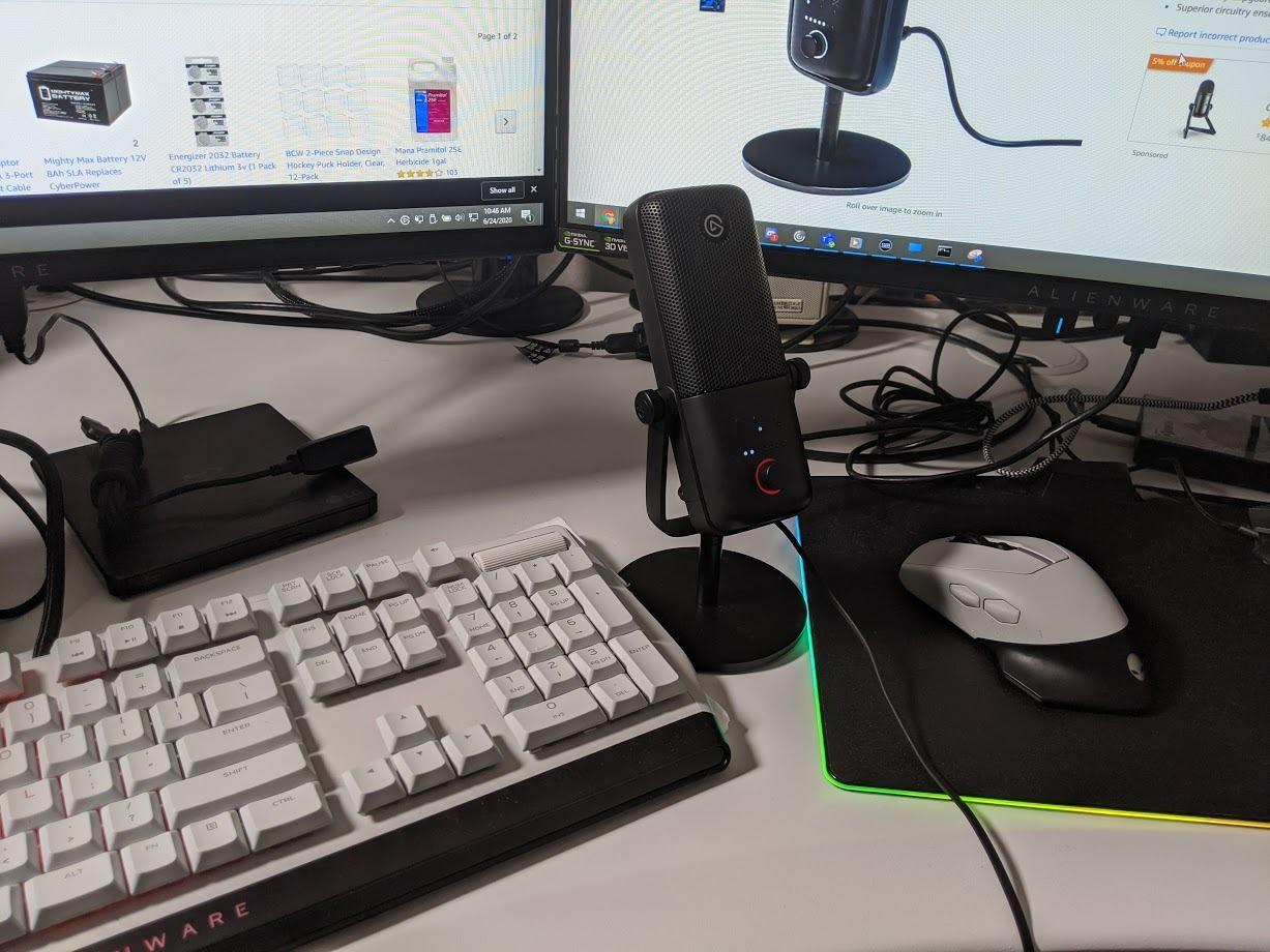 Elgato Wave:3 MK.2 USB Condenser Microphone, DSP Effects | ClipGuard 2.0 protection, Auto Gain calibration, Onboard voice enhancer, compressor, EQ, Multifunction dial, USB-C customer photo 2