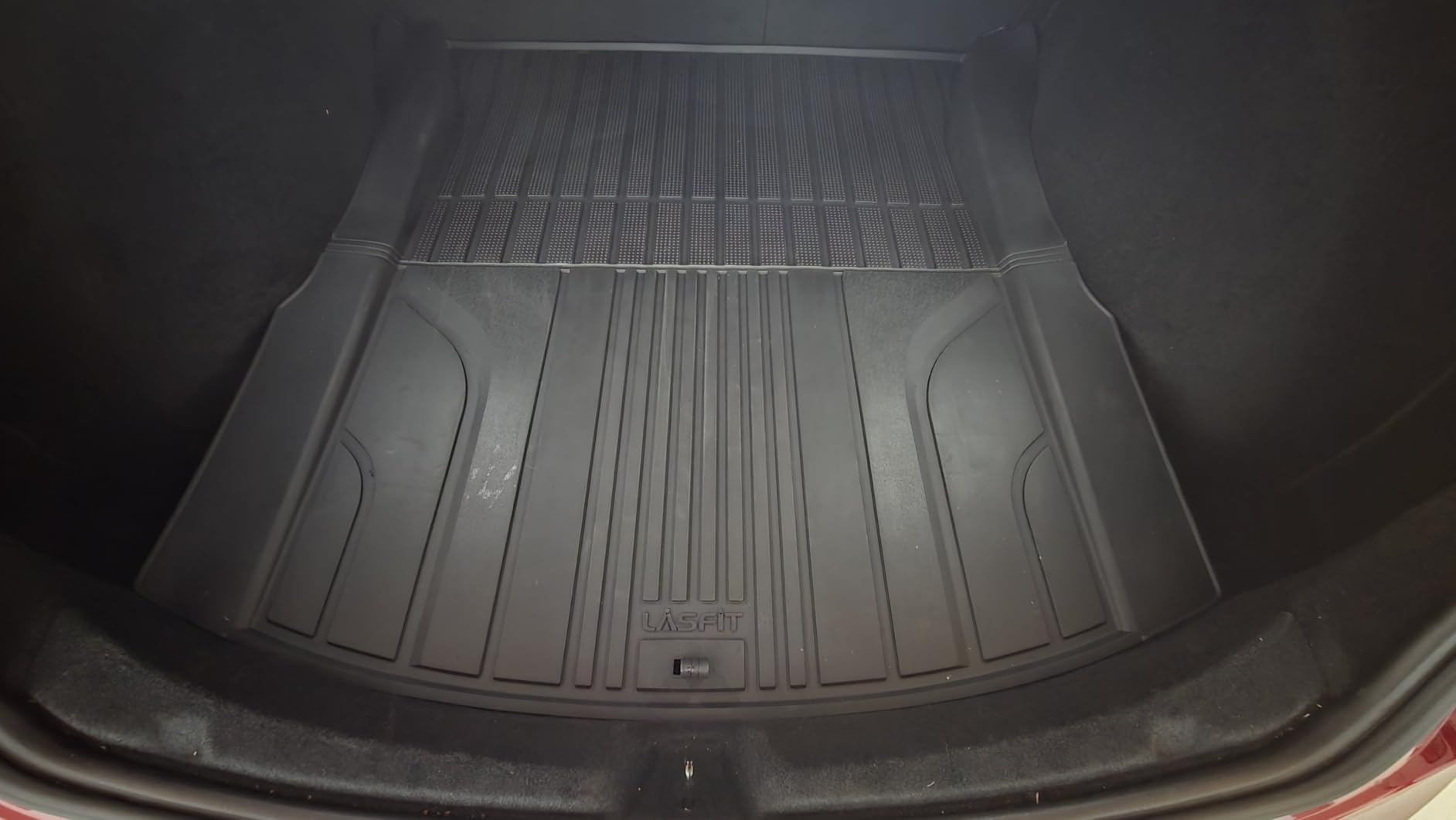 LASFIT Cargo Mats for BMW X5 2014 2015 2016 2017 2018 | All Weather TPE Custom Fit Front & Rear Cargo Trunk Liners Accessories, Black customer photo 1