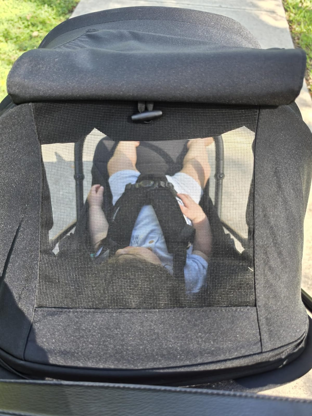 Momcozy TuckGo Travel Stroller, Spacious Seat, One-Hand Fold, 33 L Storage customer photo 2