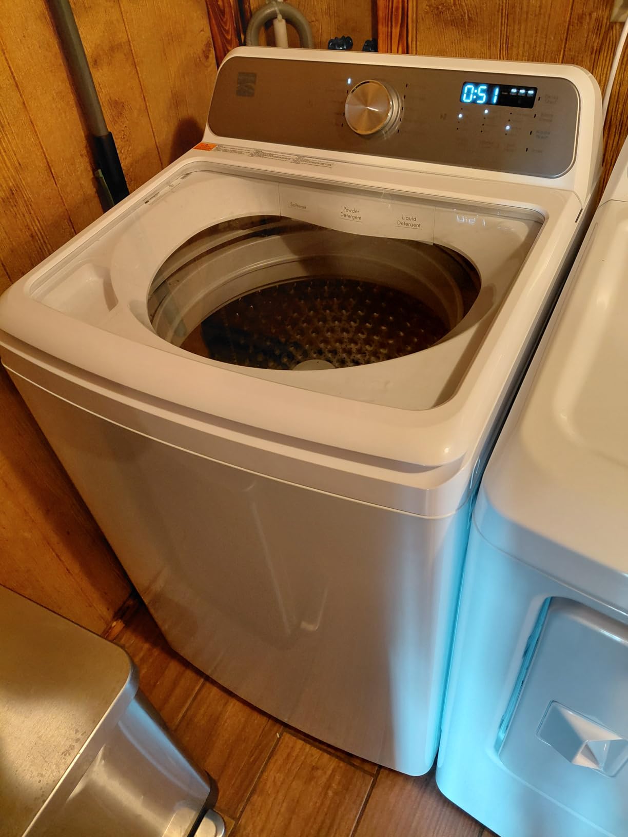 Kenmore 4.1 cu. ft. Top Load Washer with Triple Action Agitator - White | Triple Action Agitator for Tough Dirt & Stains - Reduce Laundry Time with Express Wash and AccelaWash - Touch Controls customer photo 1