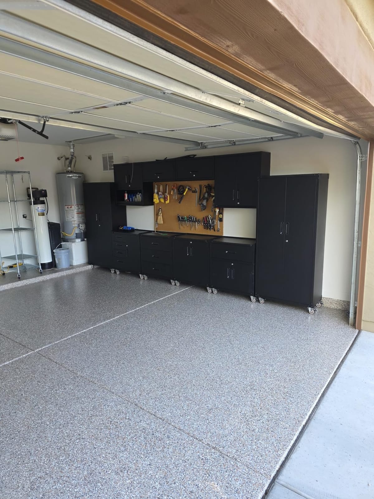 Garage Cabinet System | Heavy Duty Steel All-in-One Modular Garage Cabinet Set for Ultimate Workshop Organization | Easy Assembly Garage Storage Cabinets & Tool Bench customer photo 2