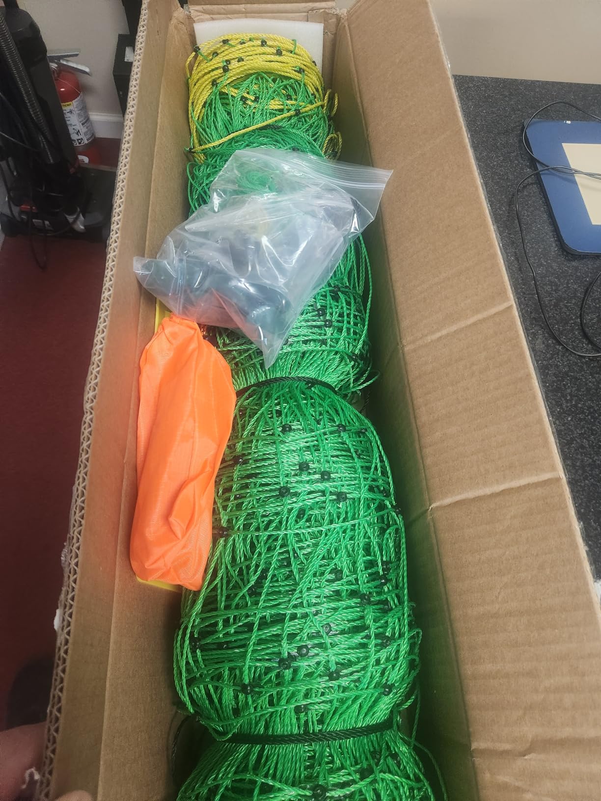 Electric Fence Netting, 164'L x 49.6