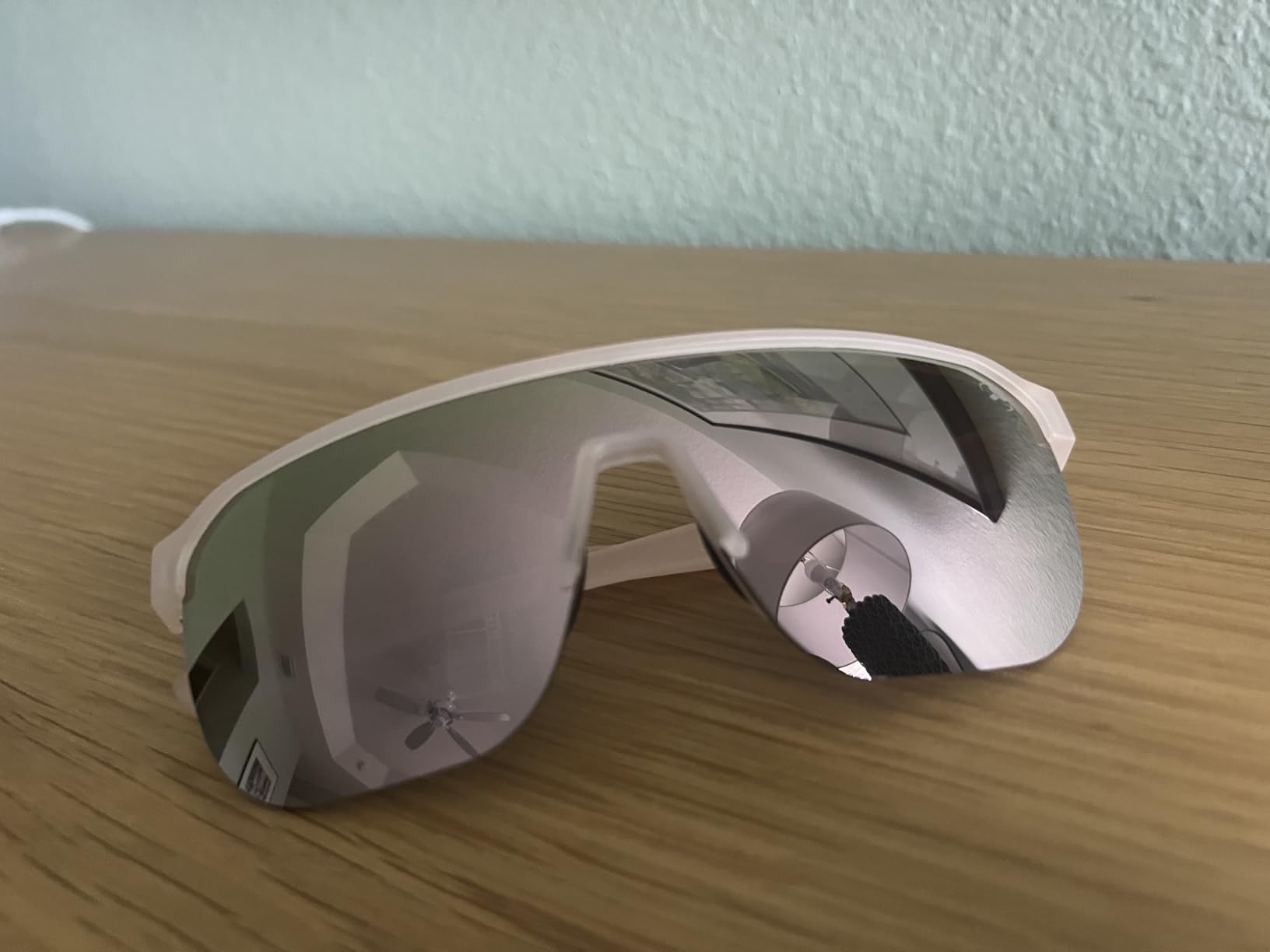 Tifosi Sanctum SL Half-Rim Sunglasses - Running, Cycling, Pickleball & Golf | 100% UVA/UVB, shatterproof polycarbonate. Slim half-rim shield, hydrophilic nose pads. For cycling, running & golf. customer photo 1