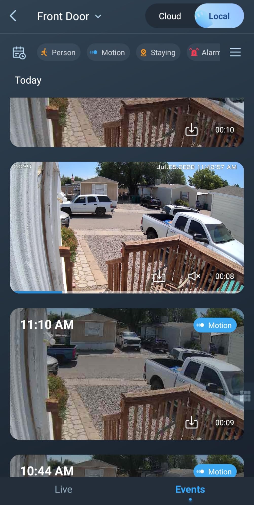 aosu 2K Solar Security Cameras Wireless Outdoor System, 4-Cam-Kit | True 2K HD with 6X Zoom, PIR + AI Human Detection, Full Color Night Vision, Cross-Camera Tracking, 4-View Live, Local Storage customer photo 1