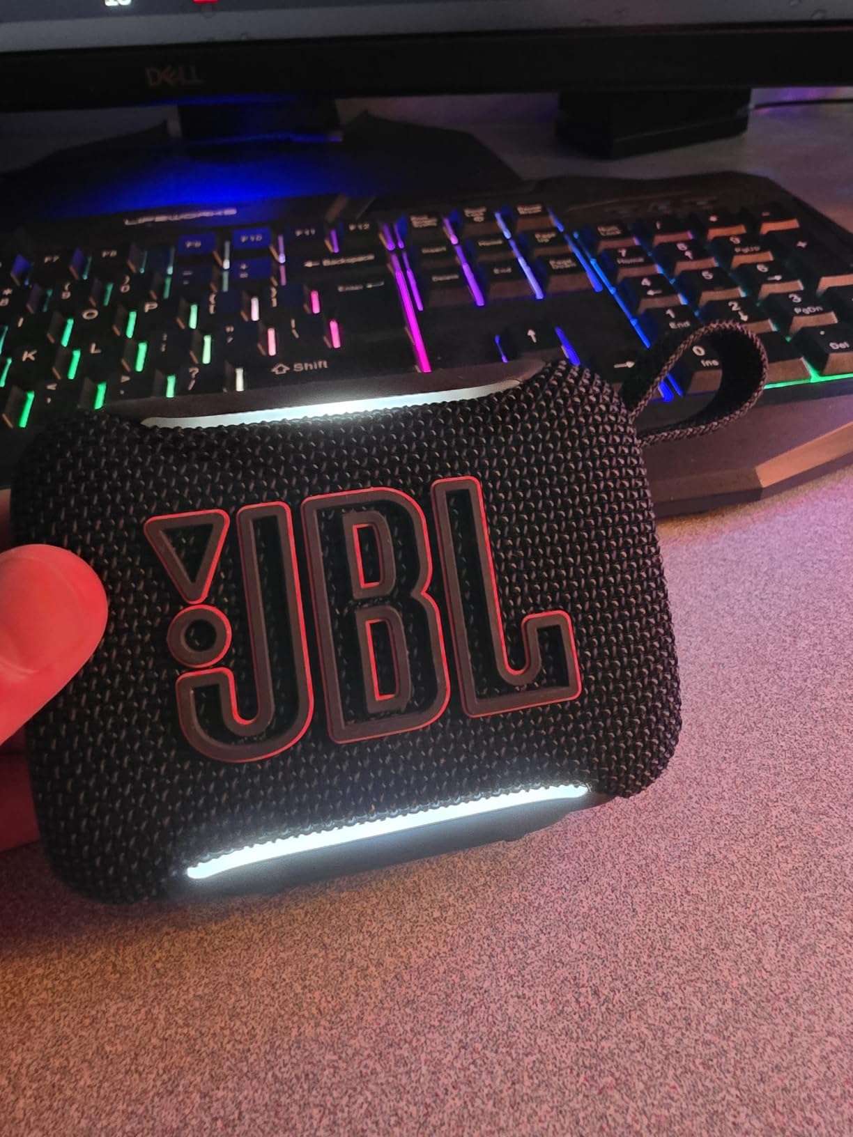 JBL Go 5 Portable Bluetooth Speaker, Waterproof and Dustproof - Teal | Dustproof Drop-Proof With up to 10 Hr Battery, Stereo Pairing, App Control For Pool, Beach, Outdoor Listening customer photo 1