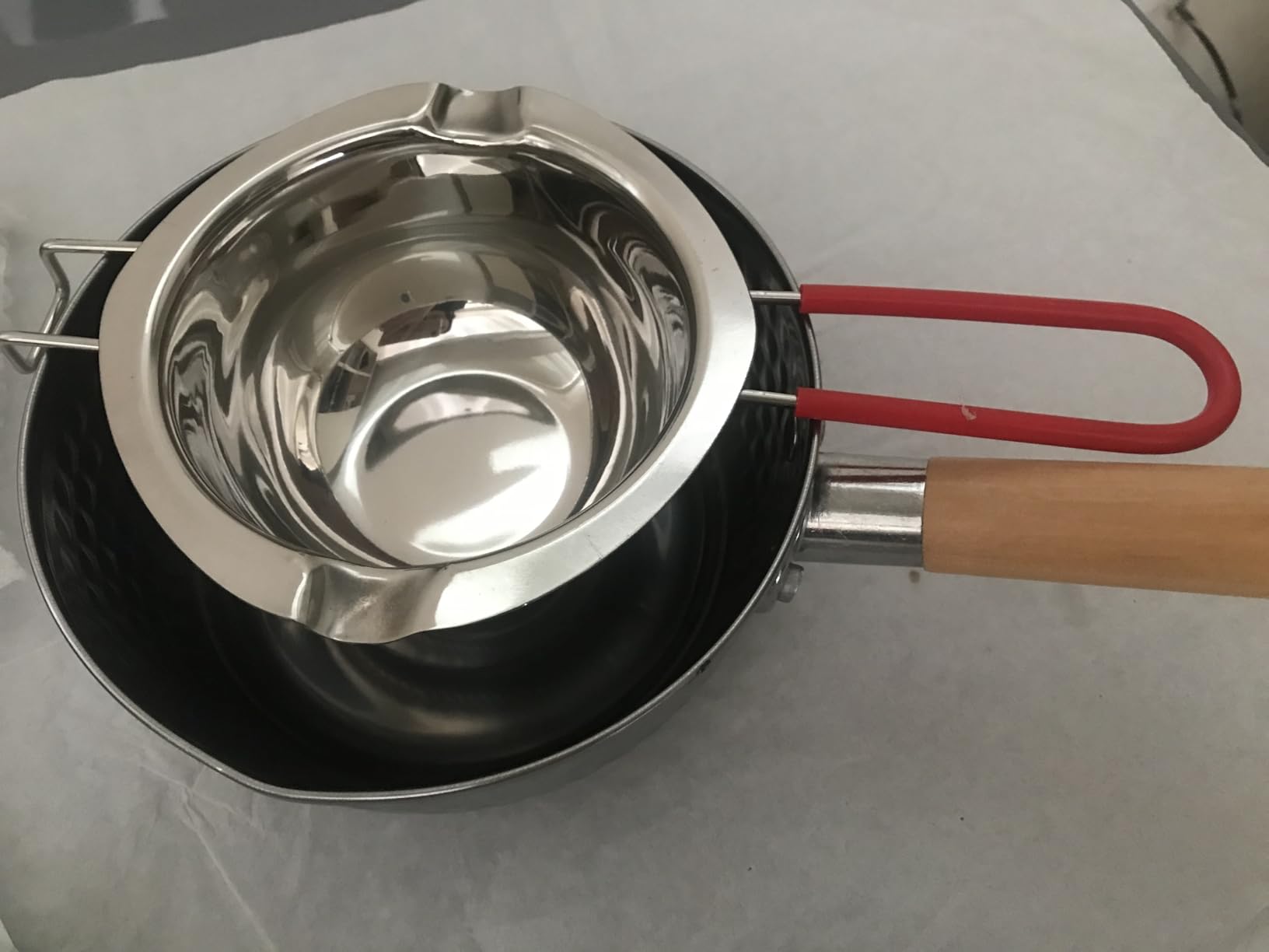Chocolate Tempering Machine - Commercial Chocolate Melting Machine w/ 9L Capacity and 86-185℉ Temp Control, 1200W Professional Heated Chocolate Melter w/Stainless Steel Body, 110V,2 Tanks customer photo 1