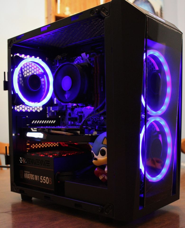 Skytech Gaming Azure 3 Gaming PC, Ryzen 7 9850X3D, RX 9070 XT | 32GB DDR5 RAM 5600, 2TB Gen4 NVMe M.2 SSD, Windows 11, 850W GOLD ATX 3 PSU, 360 ARGB AIO, Wi-Fi 5, Desktop customer photo 2