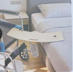 Curved Transfer Sliding Board, Mobility Aids for Seniors & Disabled | from Wheelchair to Bed, Chair & Car, Curved Design with Tube Groove and Non-Slip Pads, ABS Material, Supports 300 lbs customer photo 2