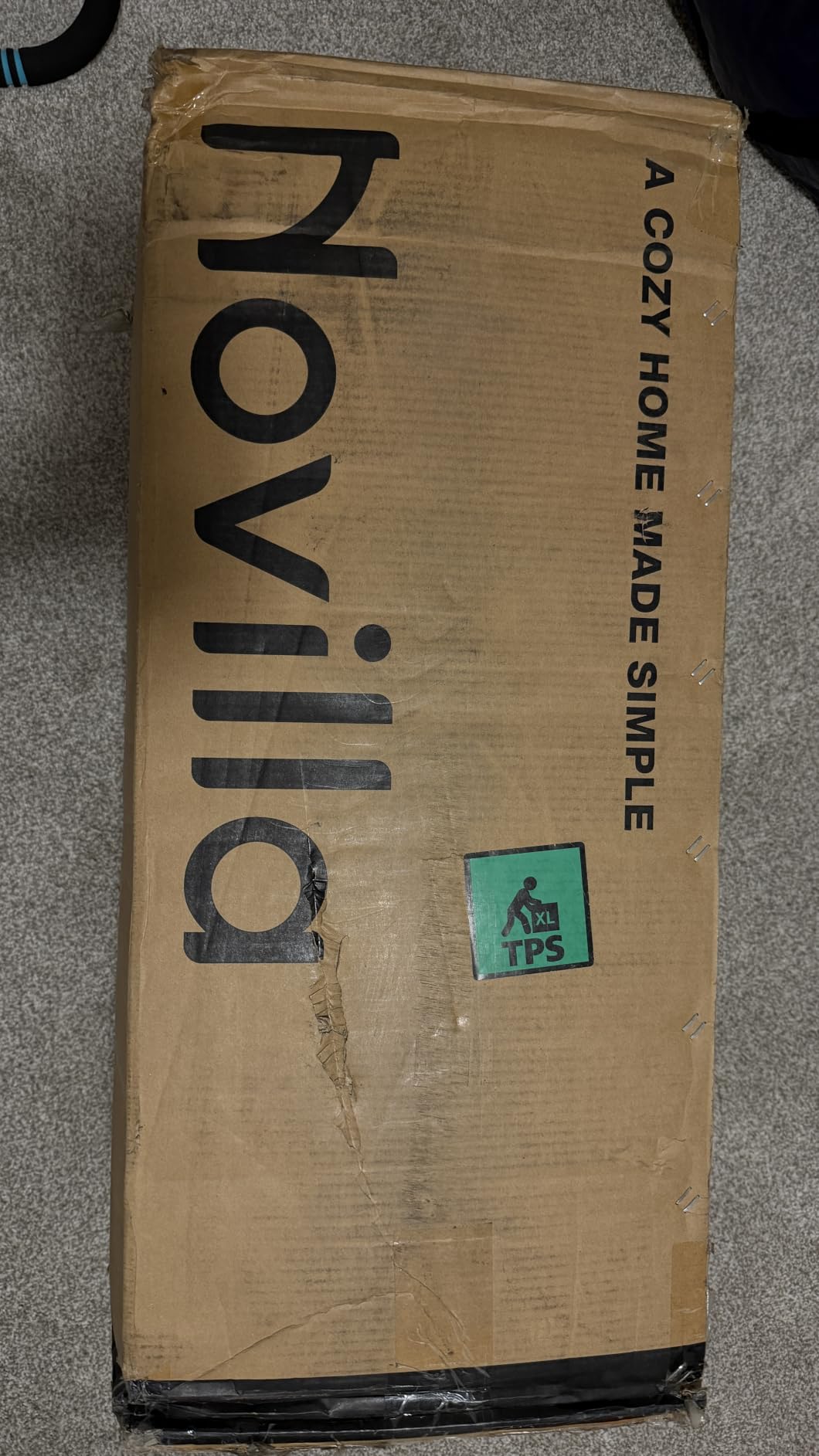 Novilla Bliss Green Tea Mattress Queen Size, 12 Inch Gel Memory Foam | Queen Mattress in a Box for Hot Sleeper with Nylon Cover, Cool Comfort & Back Pain Relief & Motion Isolating, Certified Foams customer photo 1
