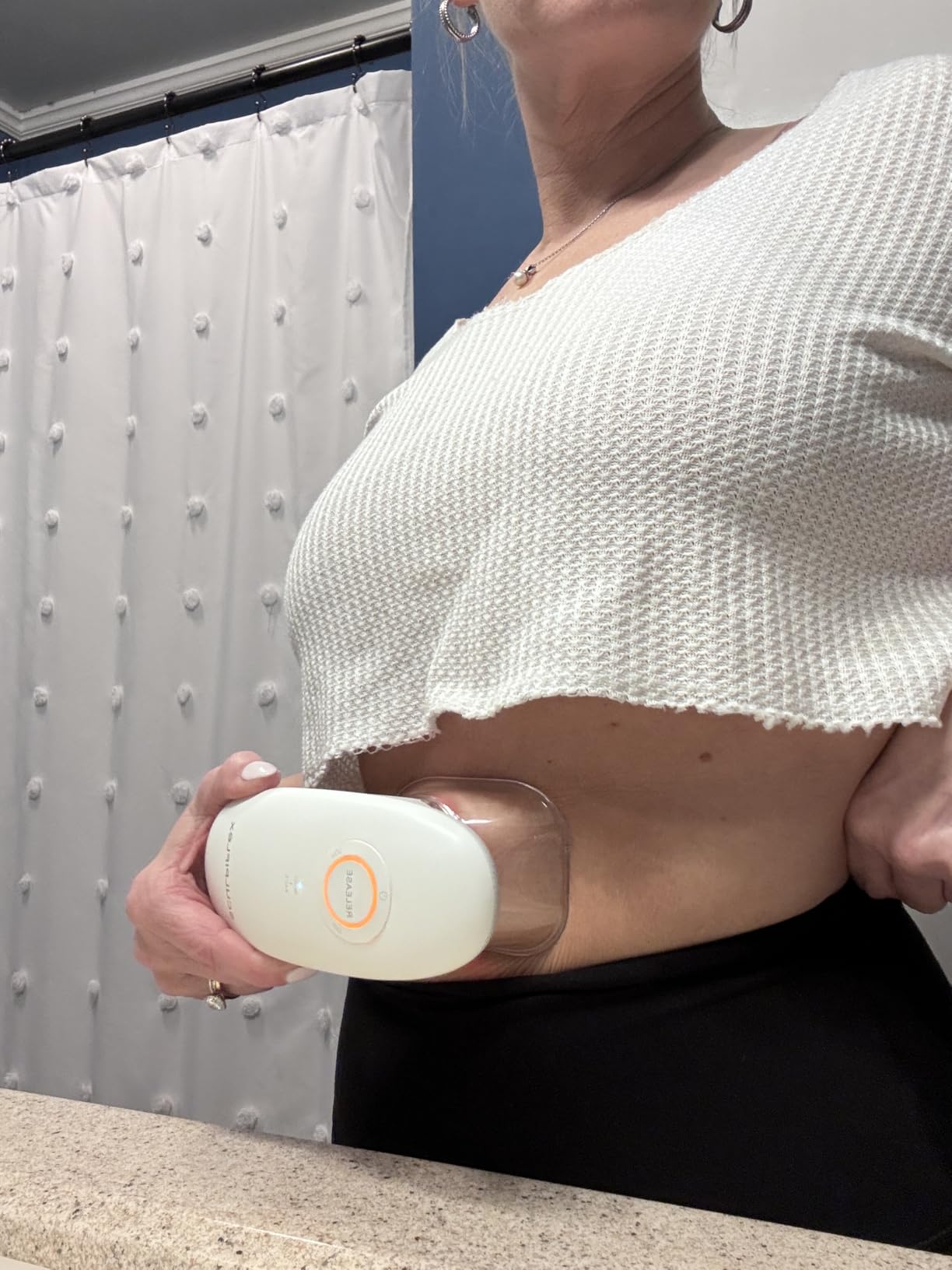 SCULPIFLEX - Original 3-in-1 Body Sculpting Machine for Firmer-Looking Skin - Lymphatic Drainage Massager & Cellulite Massage Tool for Stomach, Arms, Legs, and Thighs + 3X Gel customer photo 2