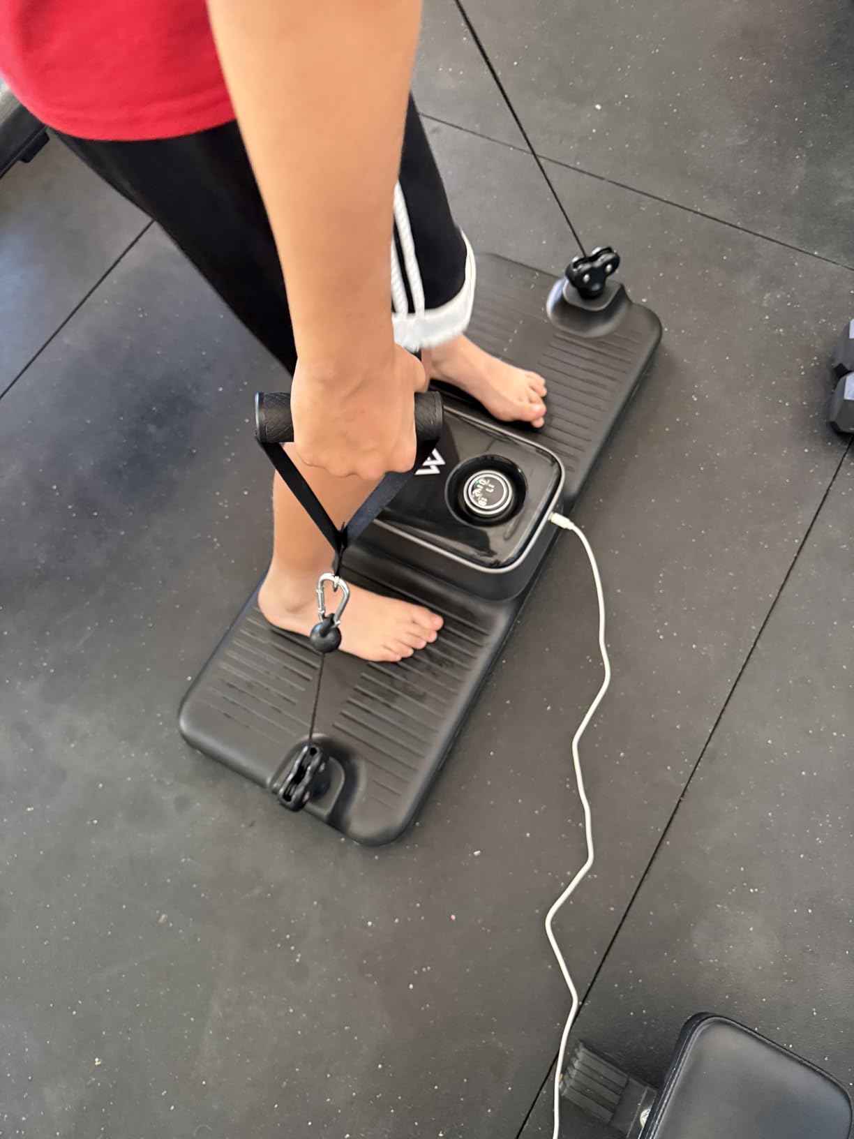 XT Trainer - Compact Home Gym, All in One Fitness Station, Workout Resistance System, Strength Training Equipment, & Cable Weight Machine customer photo 2
