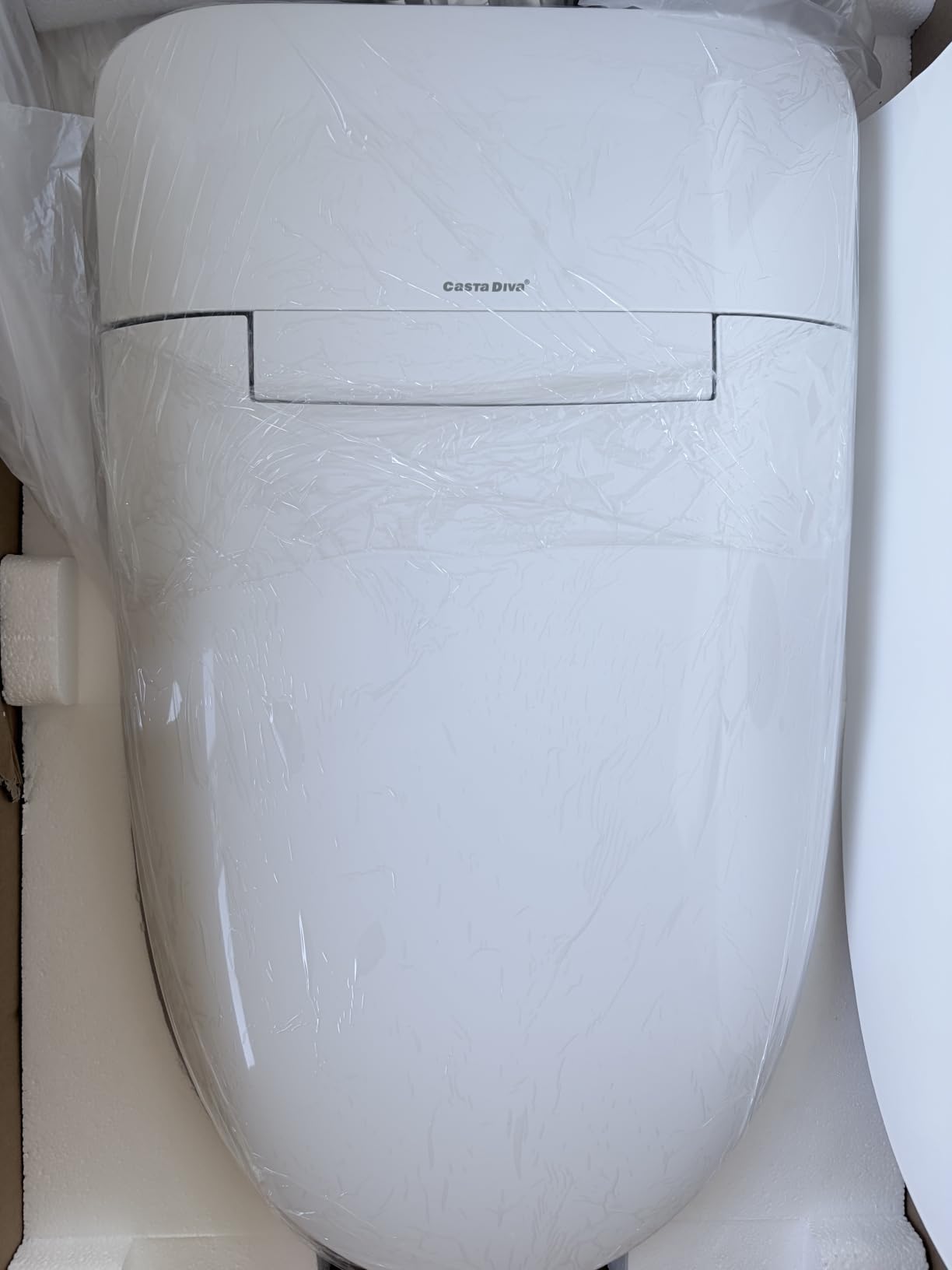 Elongated One Piece Toilet with 1.0GPF Button & Foot Kick Flush | 17.2