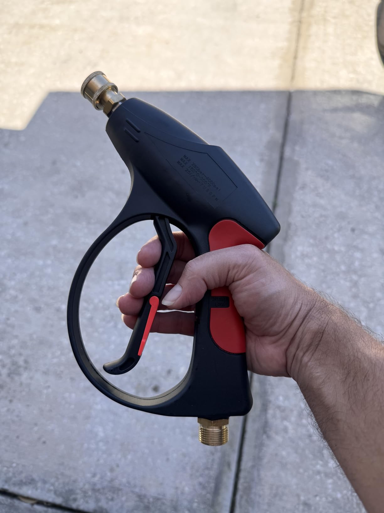 Cordless Car Washer, 1250PSI, Portable Self-Priming Cleaning Tool | Draw Water From Bucket, Garden Hose or Faucet. Lightweight Cordless Design with 6-in-1 Nozzle for Car, Patio, Garden. customer photo 2
