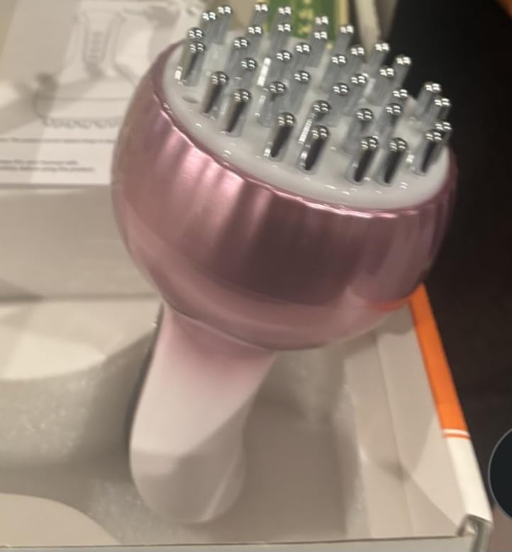 Lymphatic Drainage Massager & Anti Cellulite Massage Tool, Helps Reduce Stretch Marks & Cellulite, for Belly, Arms & Legs, Body Sculpting Machine with Microcurrent, Light, Heat & Vibration customer photo 1