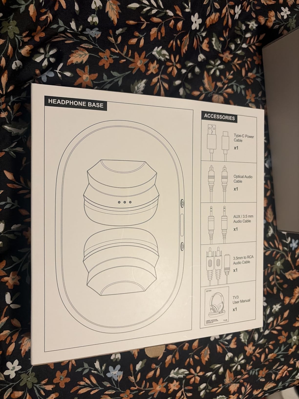 TV3 New Upgrade Wireless Headphones for TV, 2.4G Low Latency Over-Ear Headset customer photo 1