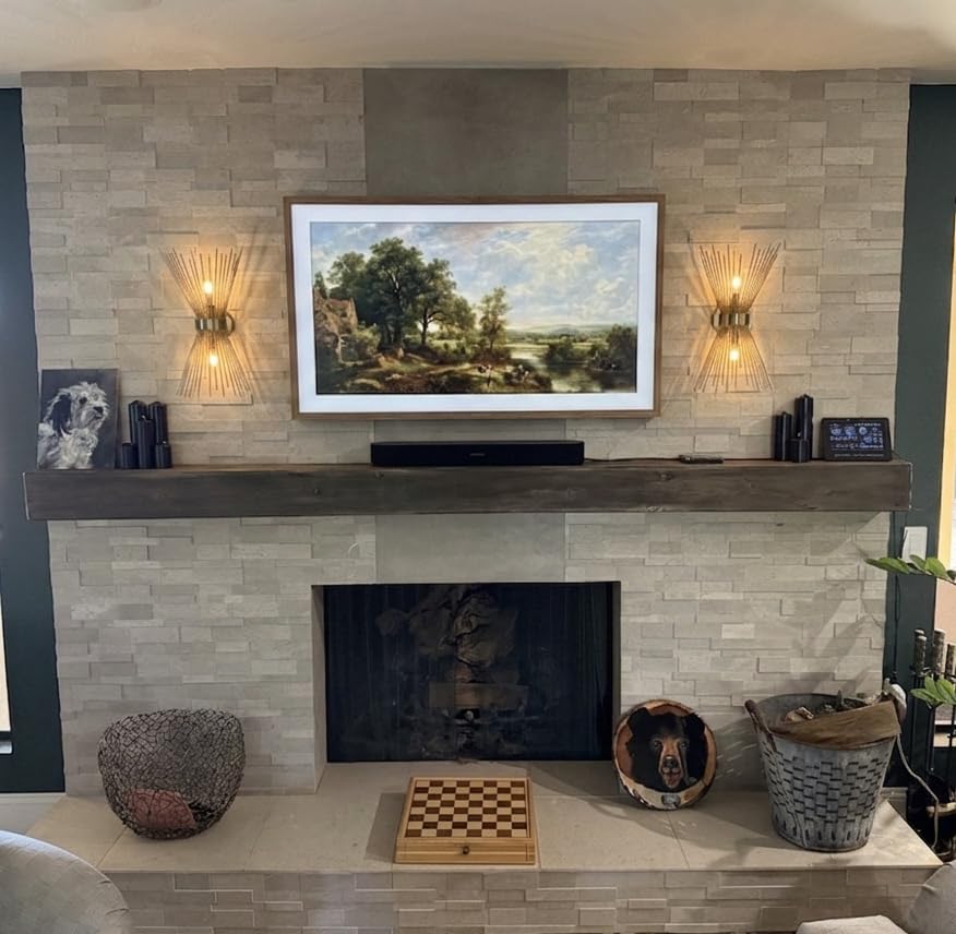 Samsung 98-Inch Class The Frame Art TV LS03HE, QLED 4K, 2026 Model | Samsung Vision AI Smart TV, Glare Free with QLED, Supersize Picture Enhancer, Slim Fit Wall Mount Included, Alexa Built-in customer photo 2