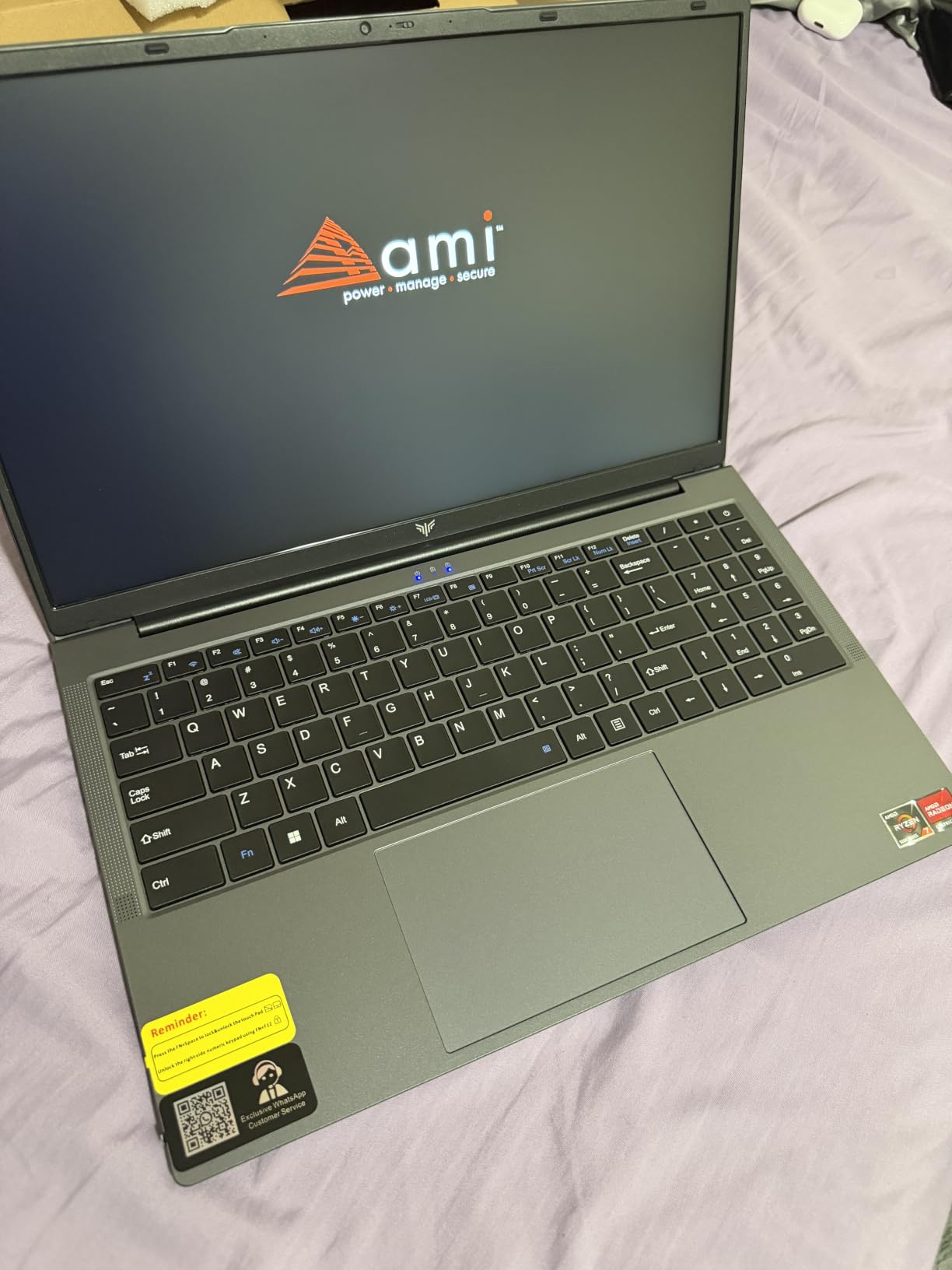 2026 AMD Gaming Laptop with Ryzen 5 7430U Processor (6C/12T, Up to 4.3GHz), 15.6