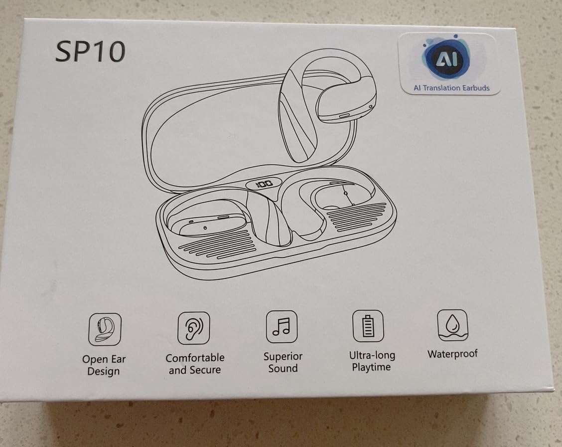 CXK Bone Conduction Headphones IPX8 Waterproof Swimming Earbuds for Running | Underwater Wireless Headset with MP3 Mode, 12H Playtime, Built-in Memory Bluetooth 6.0 Open Ear Buds, Lightweight for Cycling customer photo 2