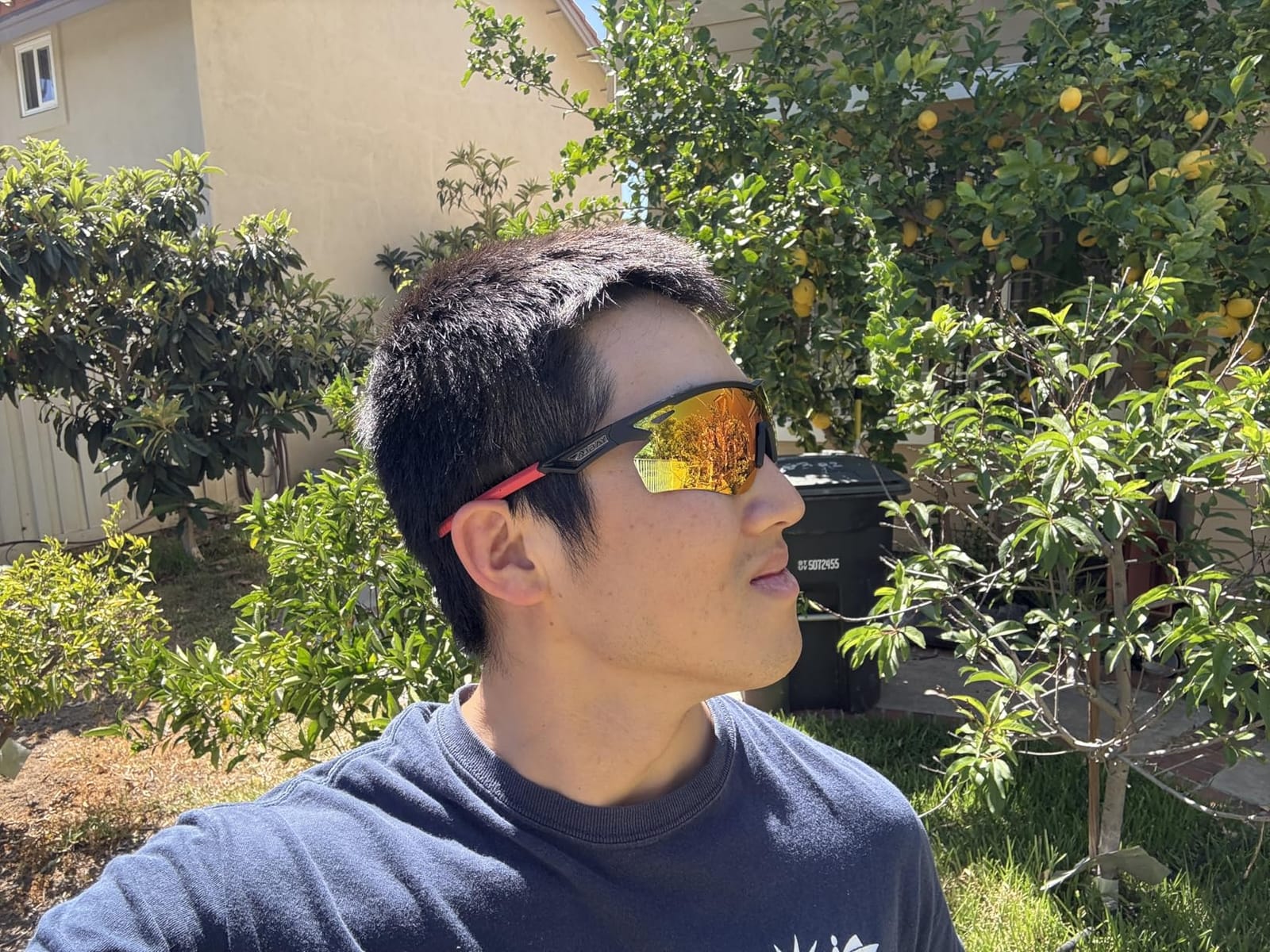 Polarized Running Sunglasses for Men Women Ultra-Comfort, UV400 Protection | 22g Lightweight TR90 Frame & Adjustable Silicone Nose Pads Wraparound Sports Sun glasses for Cycling Baseball Hiking Fishing customer photo 2