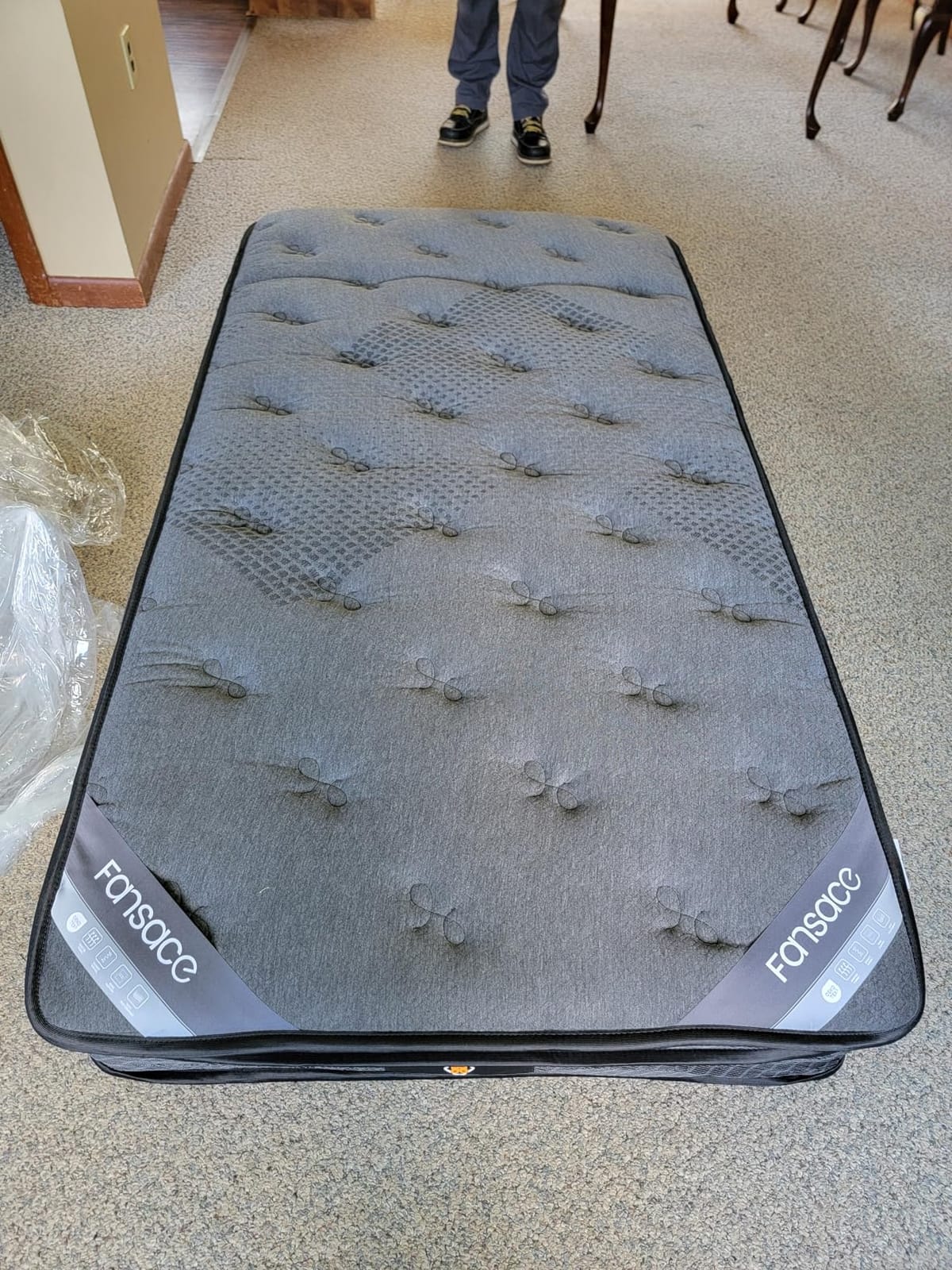 (High-End Upgraded) Luxury 14 Inch King Size Hybrid Mattress in a Box | with Gel Memory Foam & Pocket Springs, 7-Zone Support & Pressure Relief, Reinforced Edge Support, 365-Night Trial, Medium Firm customer photo 1
