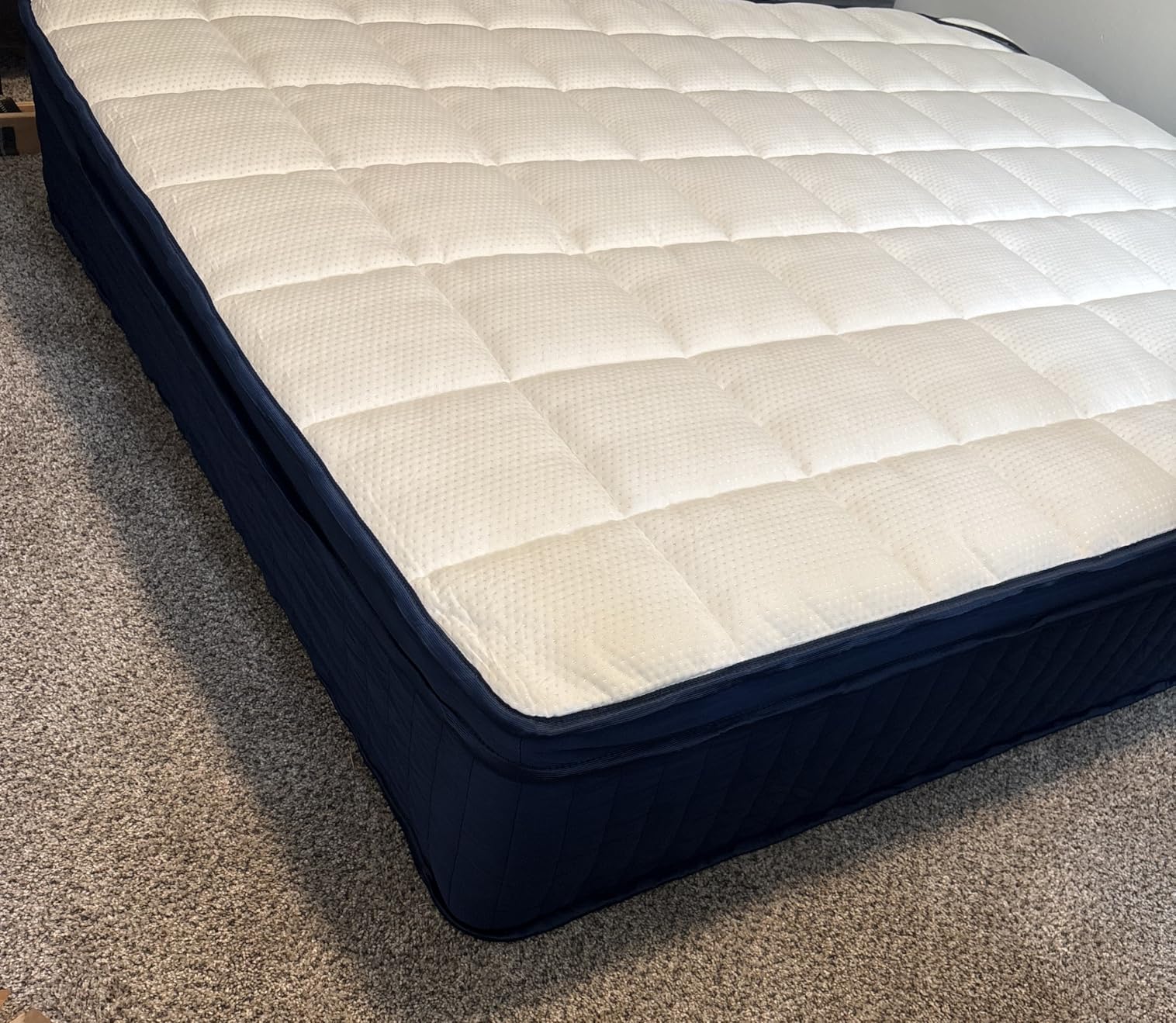 King Size Mattress, Luxury 16 inch King Hybrid Mattress Cooling Memory Foam | Suayea 16 Inch King Mattress in a Box, Colchones King with Pocket Spring for Motion Isolation, Pressure Relief, Edge Support customer photo 2