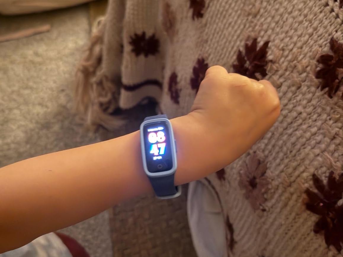 Vigor 3 Kids Watch Fitness Tracker, AMOLED Screen for Boys Girls Age 5-15 | 3ATM Waterproof, No App No Phone Needed, Pedometer, Vibrating Alarm, Heart Rate, Sleep Monitor, 10 Sport Modes, Habit Builder customer photo 1
