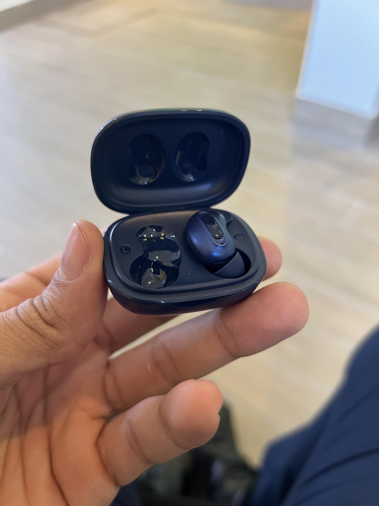 Mini ANC Sleep Earbuds, Wireless Ear Buds Headphones for Side Sleepers | Bluetooth 5.4 Deep Bass Stereo 48H Playtime Ear Buds, 4 ENC Noise Cancelling Mic customer photo 2