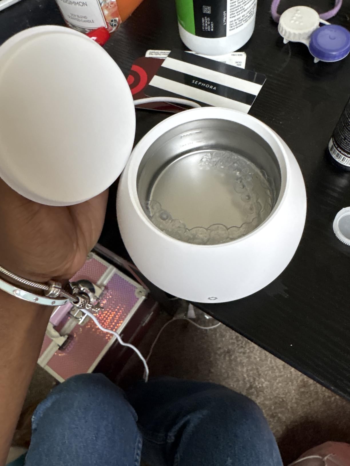 Zima Dental Pod: Ultrasonic Cleaner Machine for Retainers, Aligners, Mouth Guards, Night Guards, Dentures & Braces. Award Winning, Engineered for Oral Appliances customer photo 1