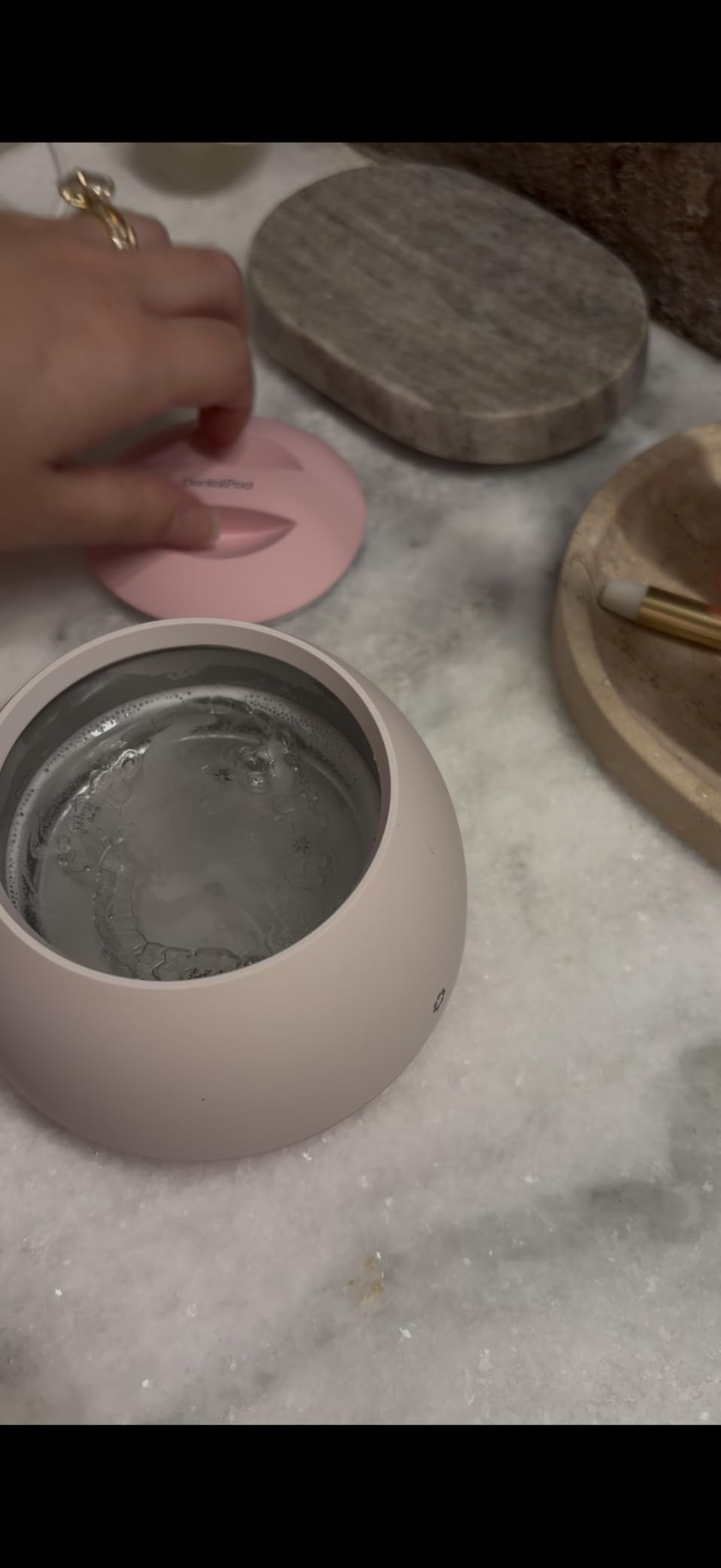 Zima Dental Pod: Ultrasonic Cleaner Machine for Retainers, Aligners, Mouth Guards, Night Guards, Dentures & Braces. Award Winning, Engineered for Oral Appliances customer photo 2