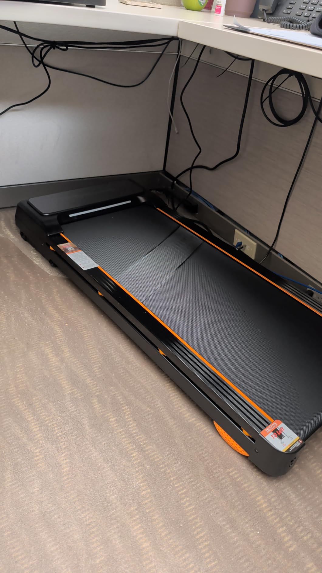 Walking Pad with 15% 12-Level Auto Incline, 450 lbs Capacity UI Screen, Rayspace 3.5HP Quiet Under Desk Treadmill with Bluetooth Speaker & Remote Control, Folding Treadmills for Home Hiking customer photo 2