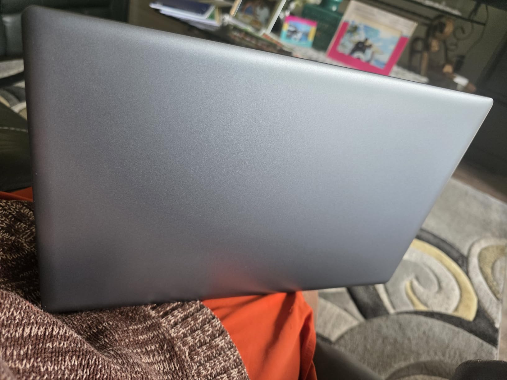 15.6'' AI Laptop with Office 365 12GB RAM 256GB SSD Win 11 Laptops | 7000mAh Battery, IPS FHD, 180° Viewing, Quad-Core Processor, Type-C, WiFi5, Portable Thin Business Student Laptops, Light Gray customer photo 1