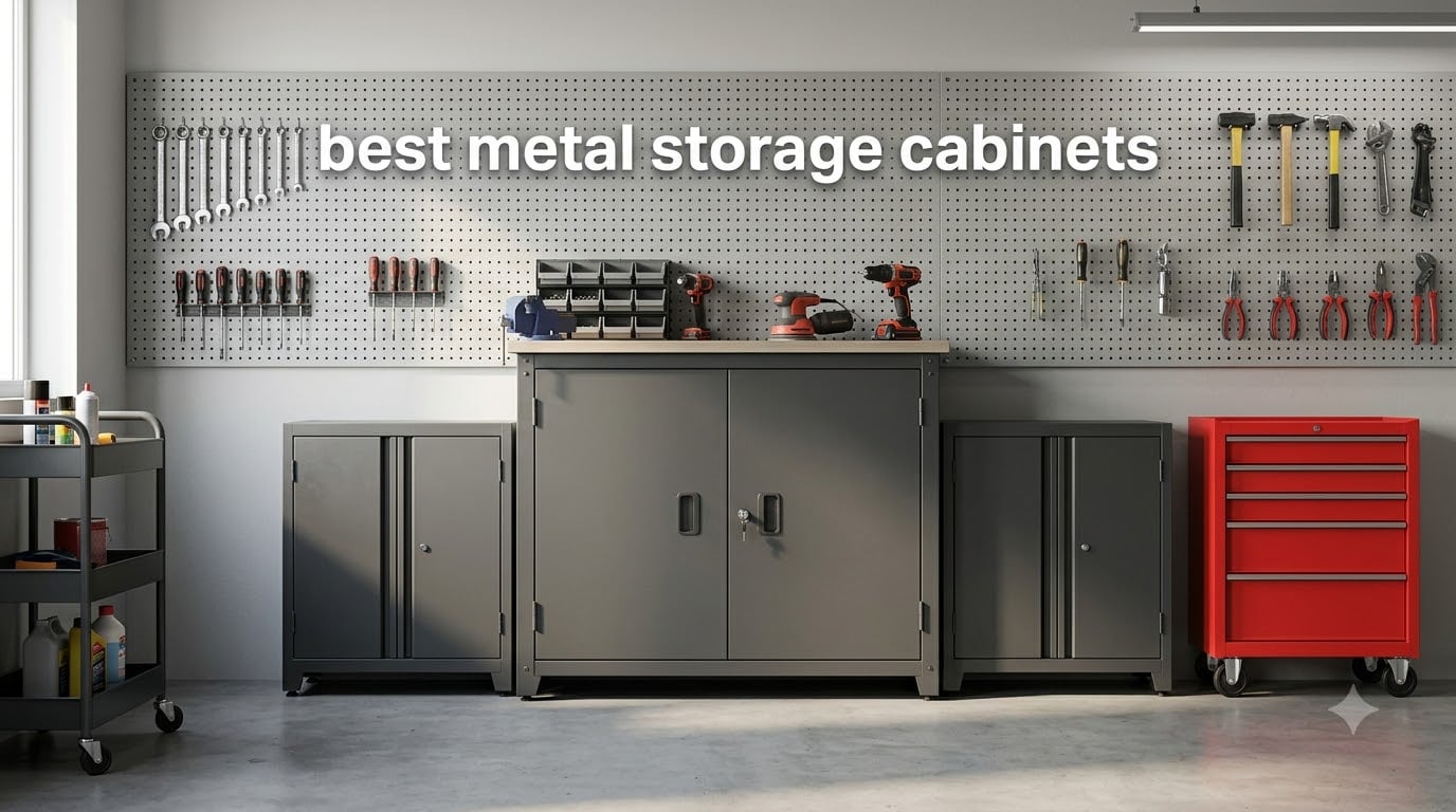 best metal storage cabinets