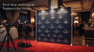 best step and repeat banners for events